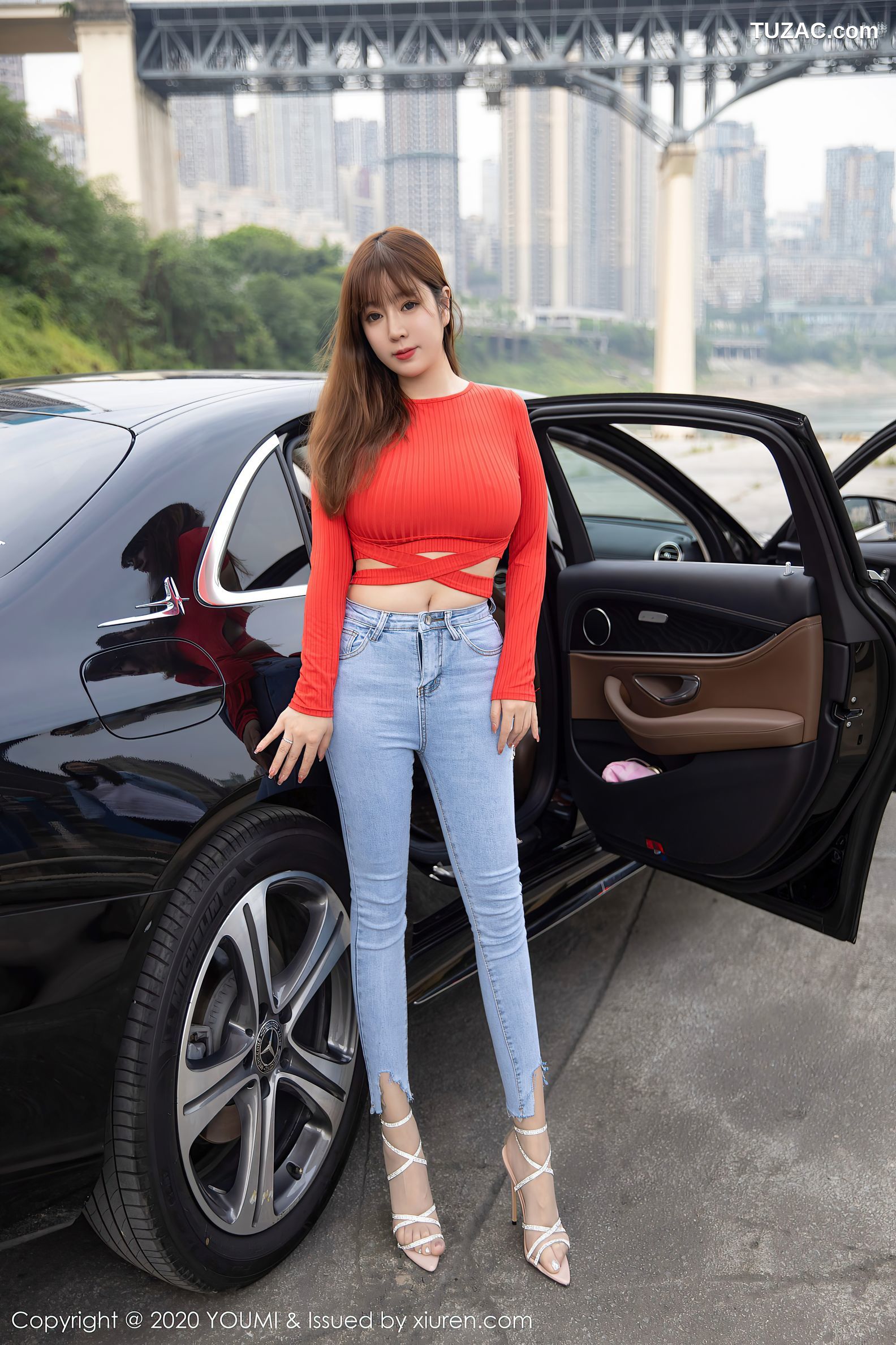 YouMi尤蜜荟-545-王雨纯-《香车美人的车拍主题系列》-VOL.545