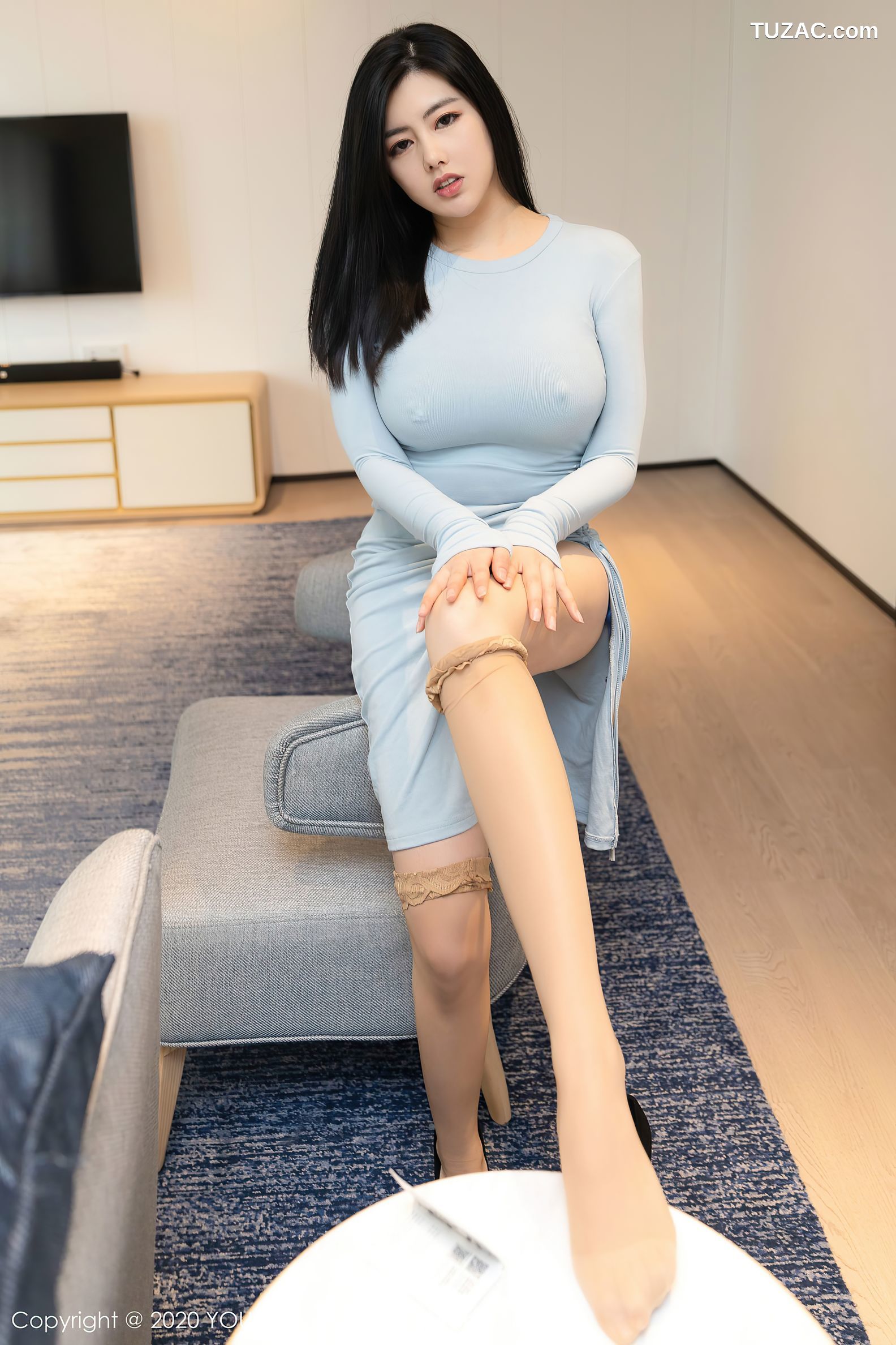 YouMi尤蜜荟-561-娜露Selena-《淡雅薄透的礼裙》-2020.11.23