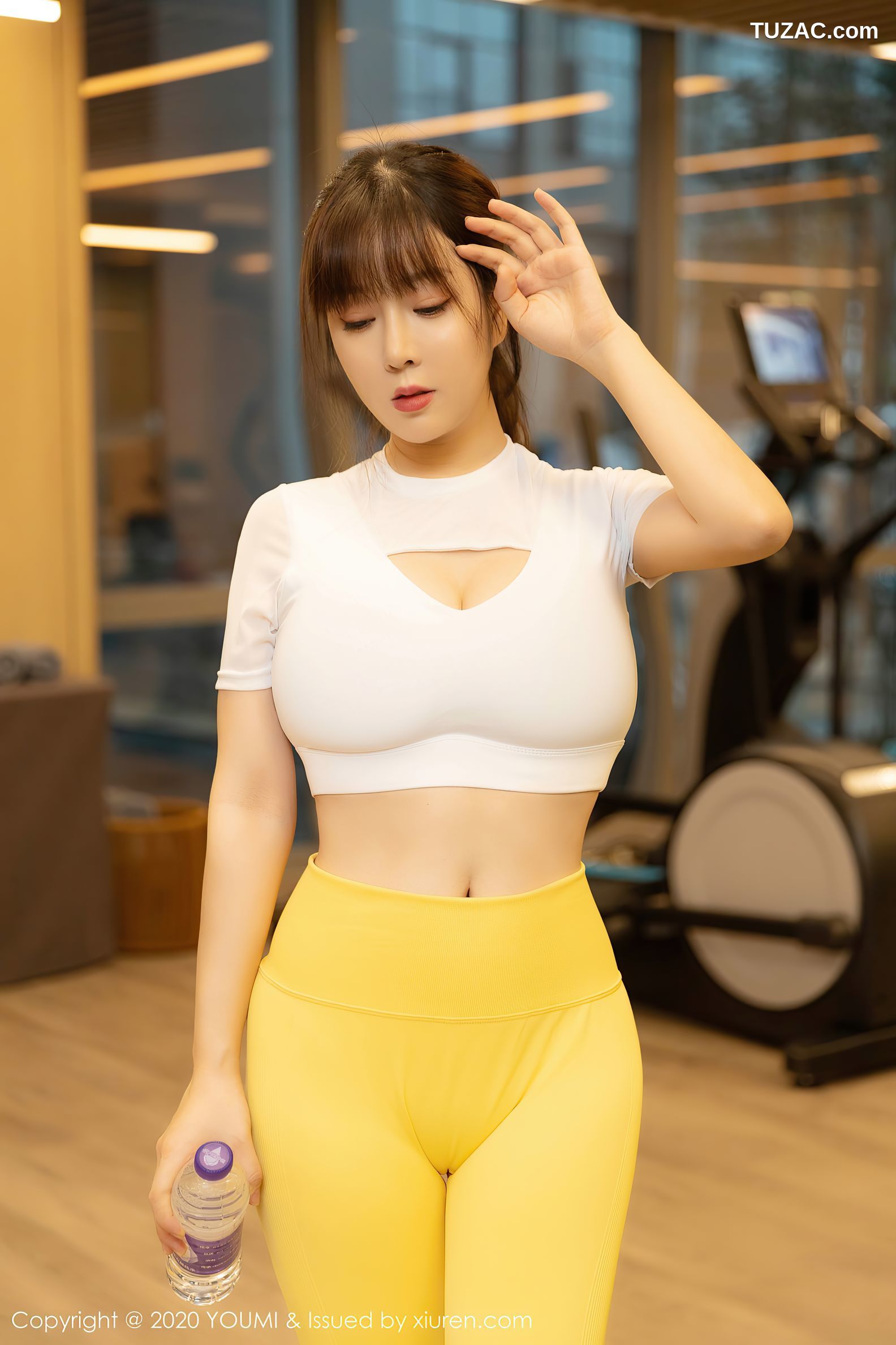 YouMi尤蜜荟-573-王雨纯-《健身房魅惑写真》-2020.12.17
