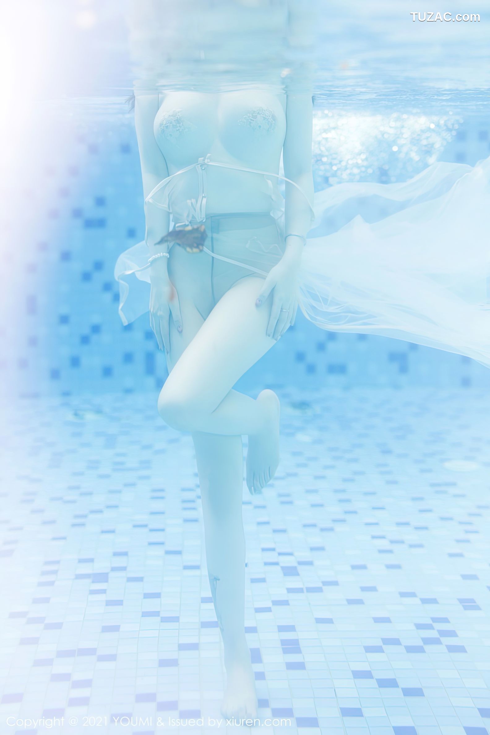 YouMi尤蜜荟-672-王雨纯-西双版纳旅拍-薄透服饰肉丝