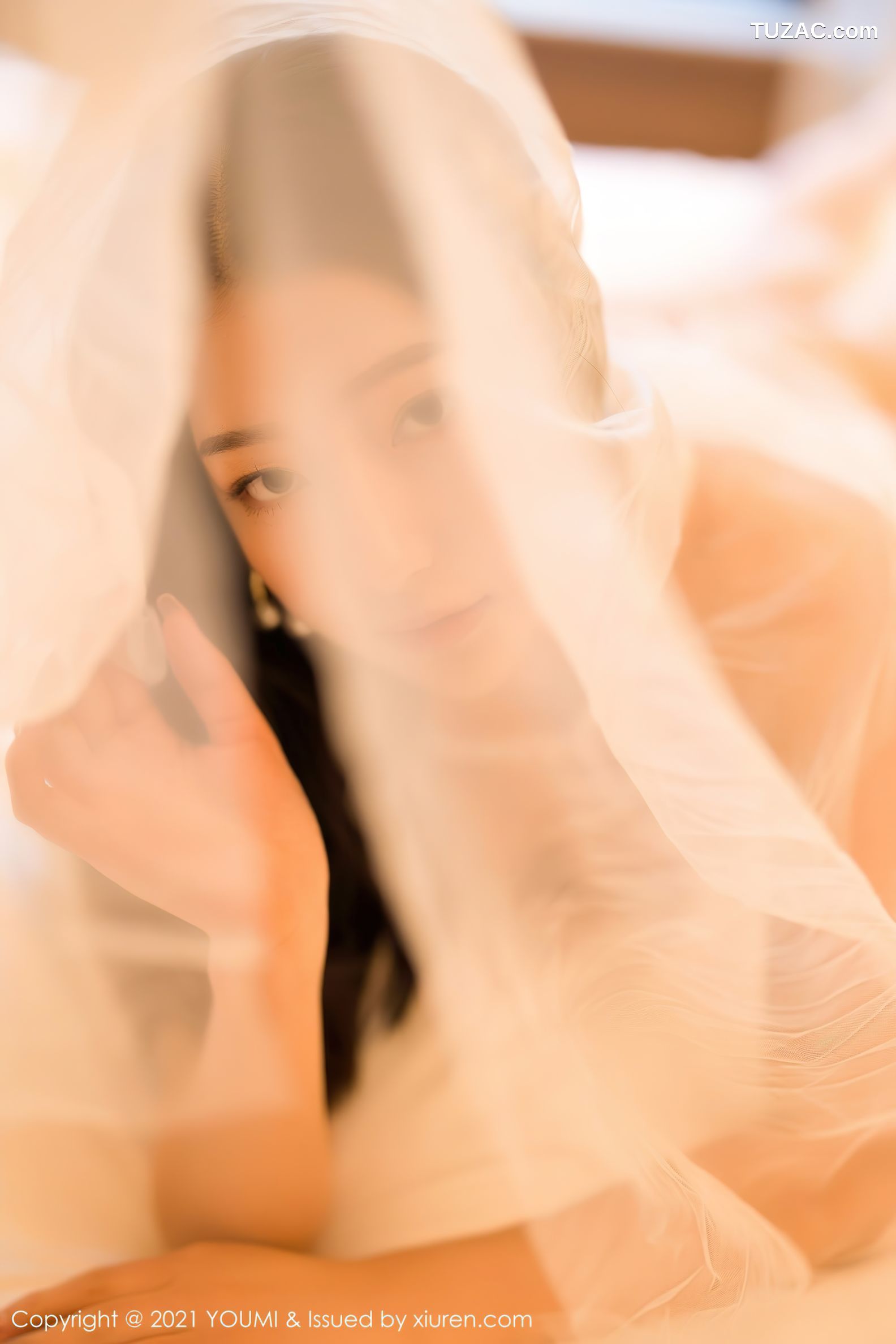 YouMi尤蜜荟-730-熊小诺-成都旅拍唯美轻透白纱-2021.12.15