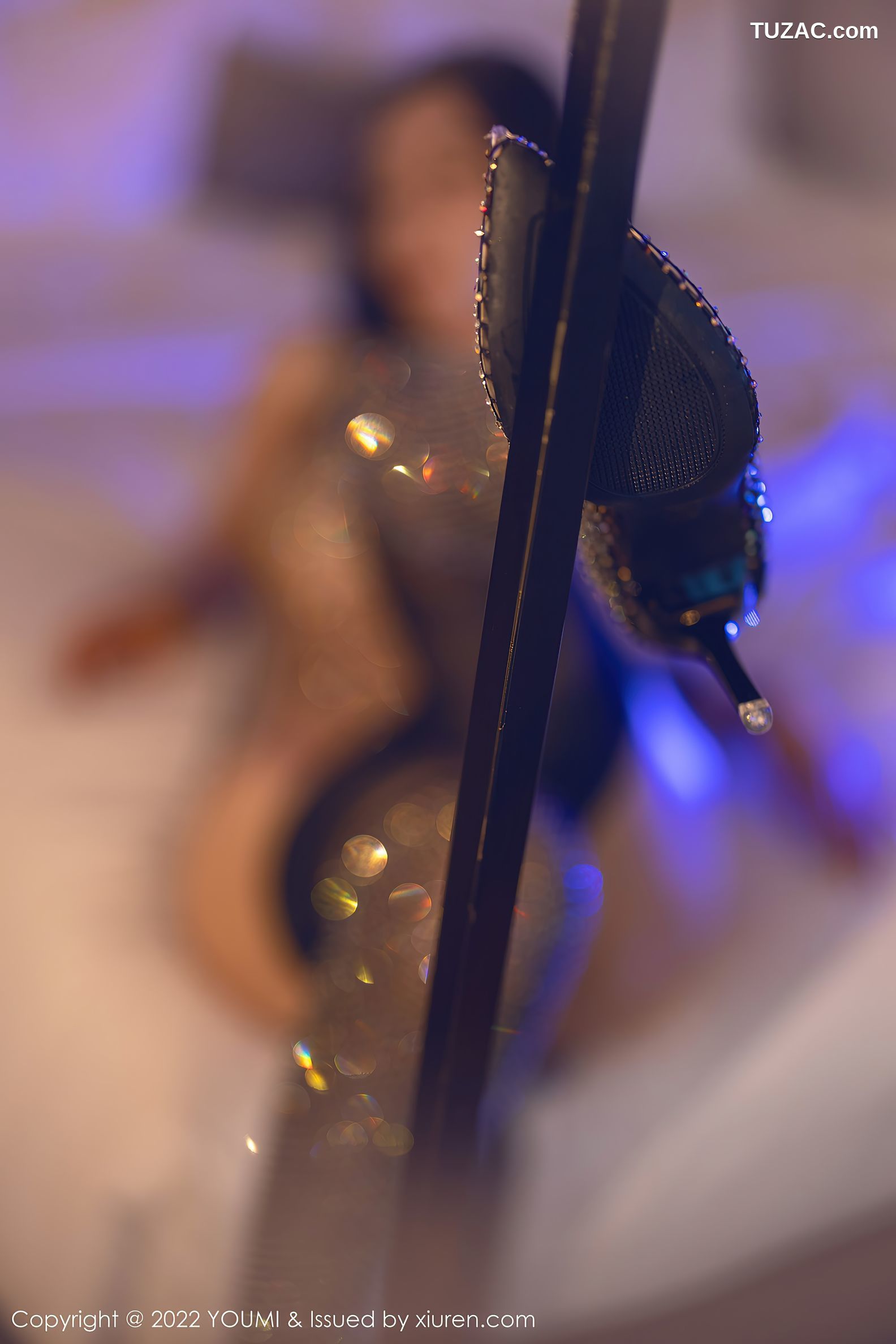 YouMi尤蜜荟-785-允爾-渔网衫黑丝