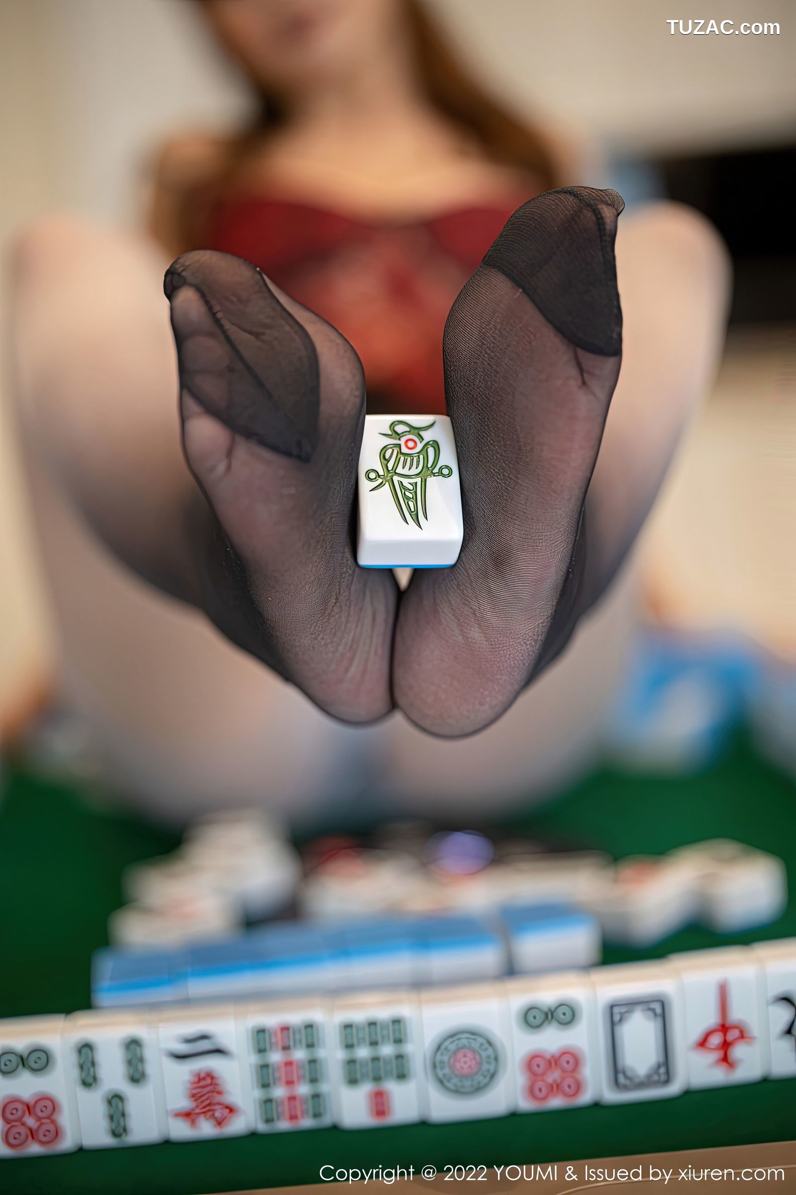 YouMi尤蜜荟-854-张思允Nice-西双版纳旅拍吊带裙黑色蕾丝内衣-2022.10.17