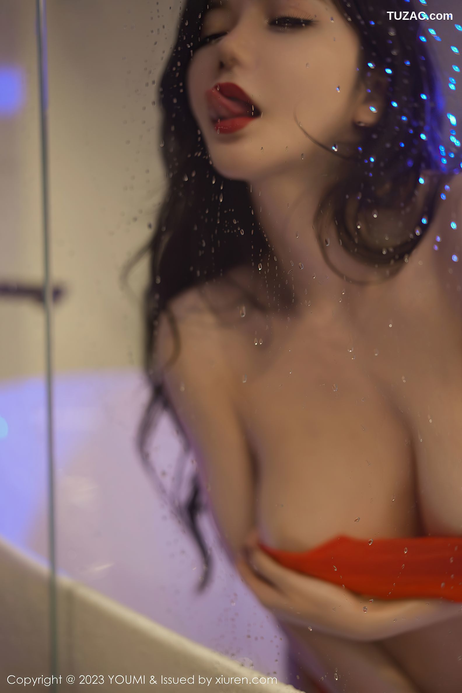 YouMi尤蜜荟-1014-心妍小公主-红丝带内衣浴室-2023.12.14
