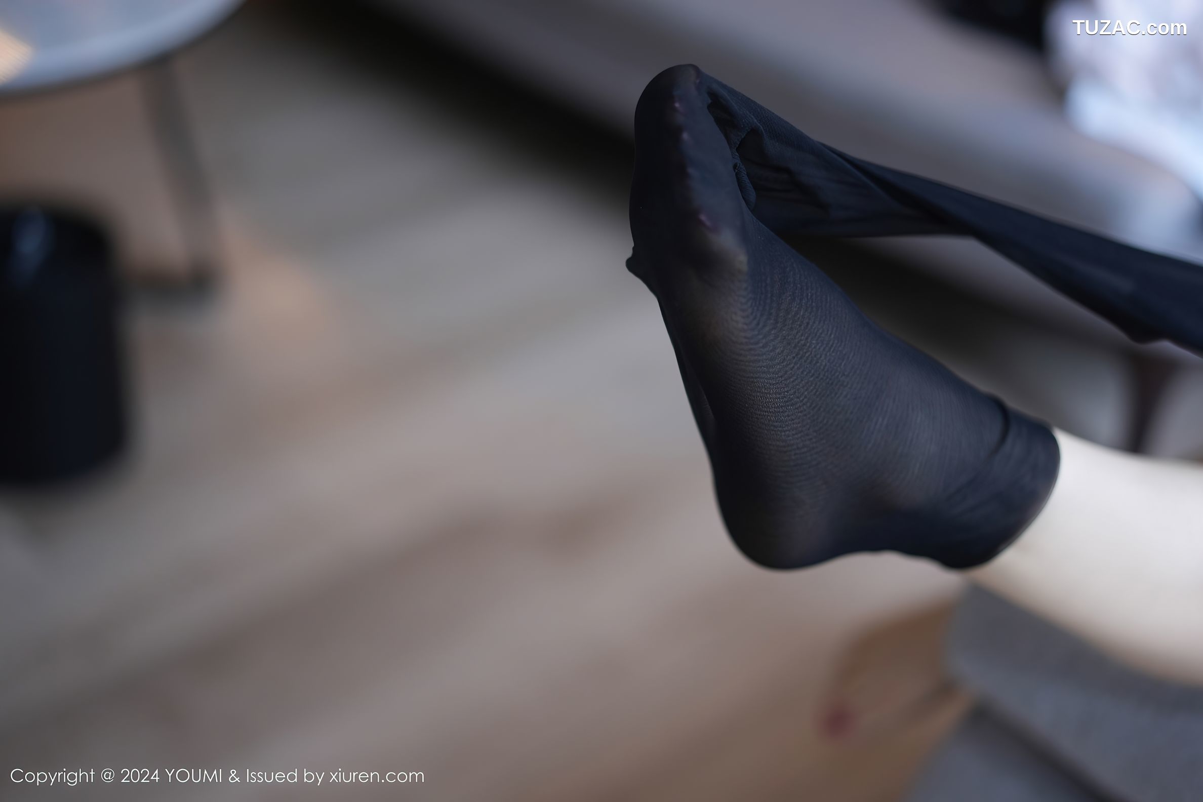 YouMi尤蜜荟-1042-心妍小公主-白色衬衫黑皮短裙黑丝黑色内衣-2024.03.20