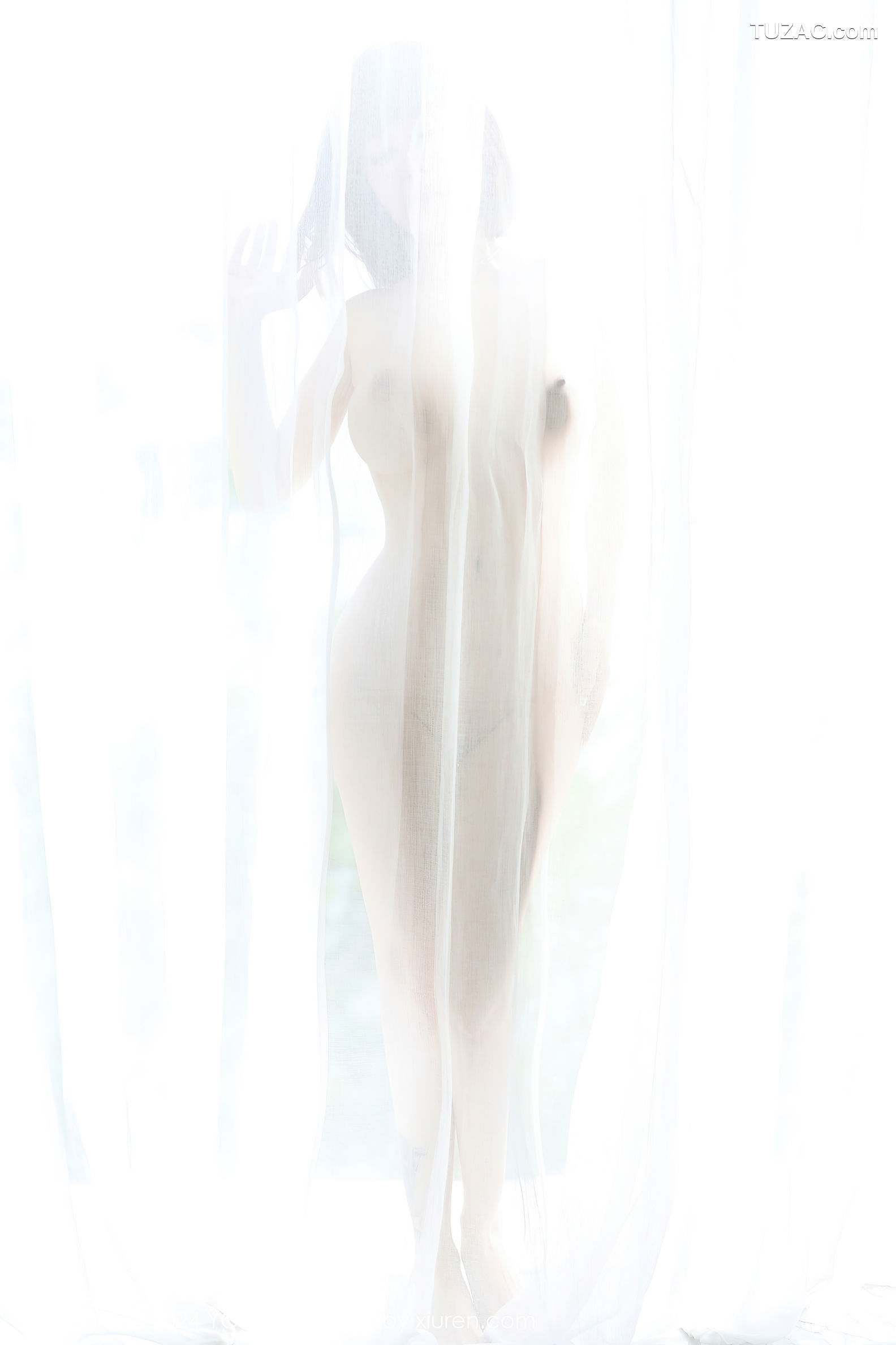 YouMi尤蜜荟-1083-王雨纯-白衬衫真空凸点肉丝-2024.07.12