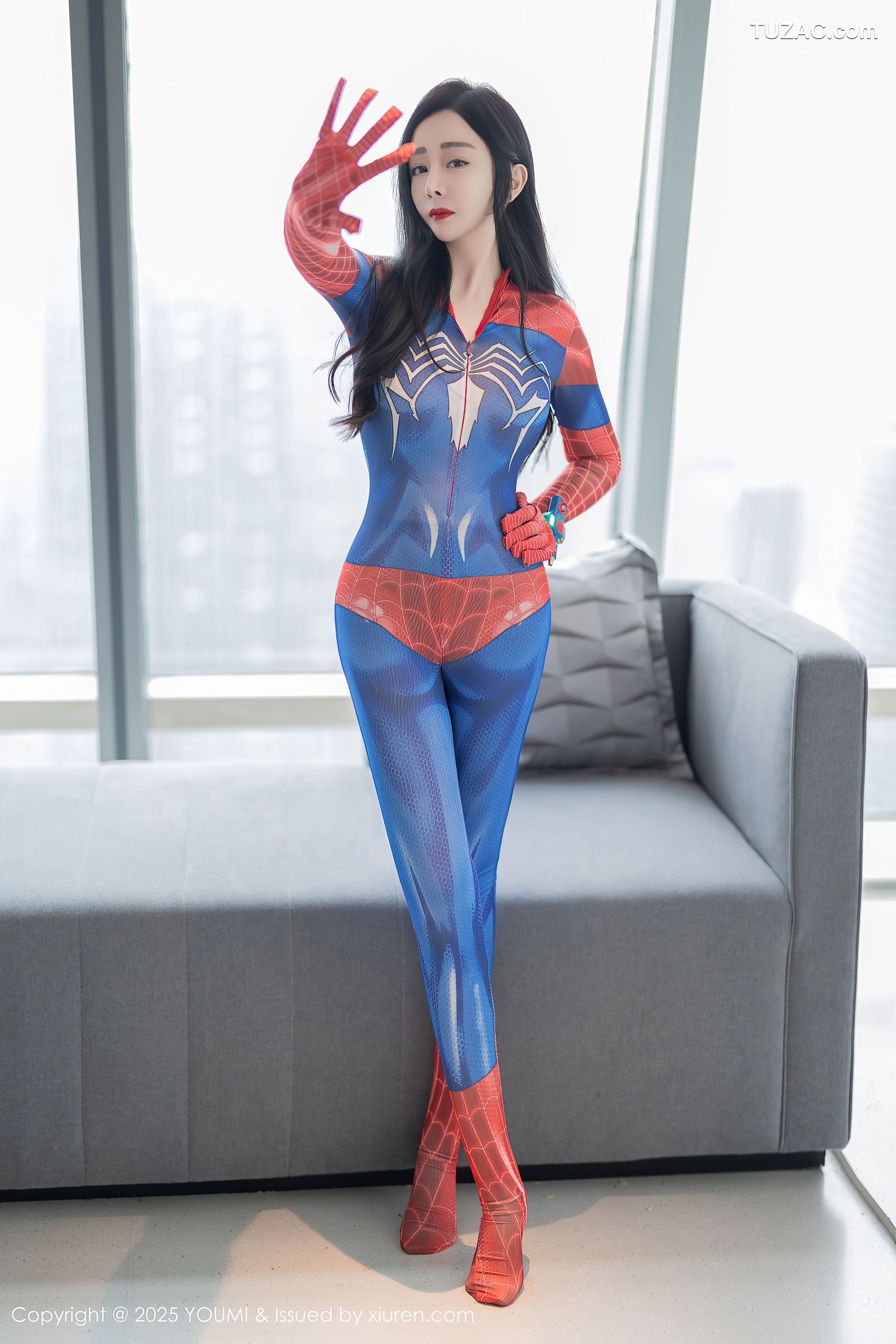 YouMi尤蜜荟-1138-允爾-蜘蛛侠Cos黑丝爆乳-2025.05.23