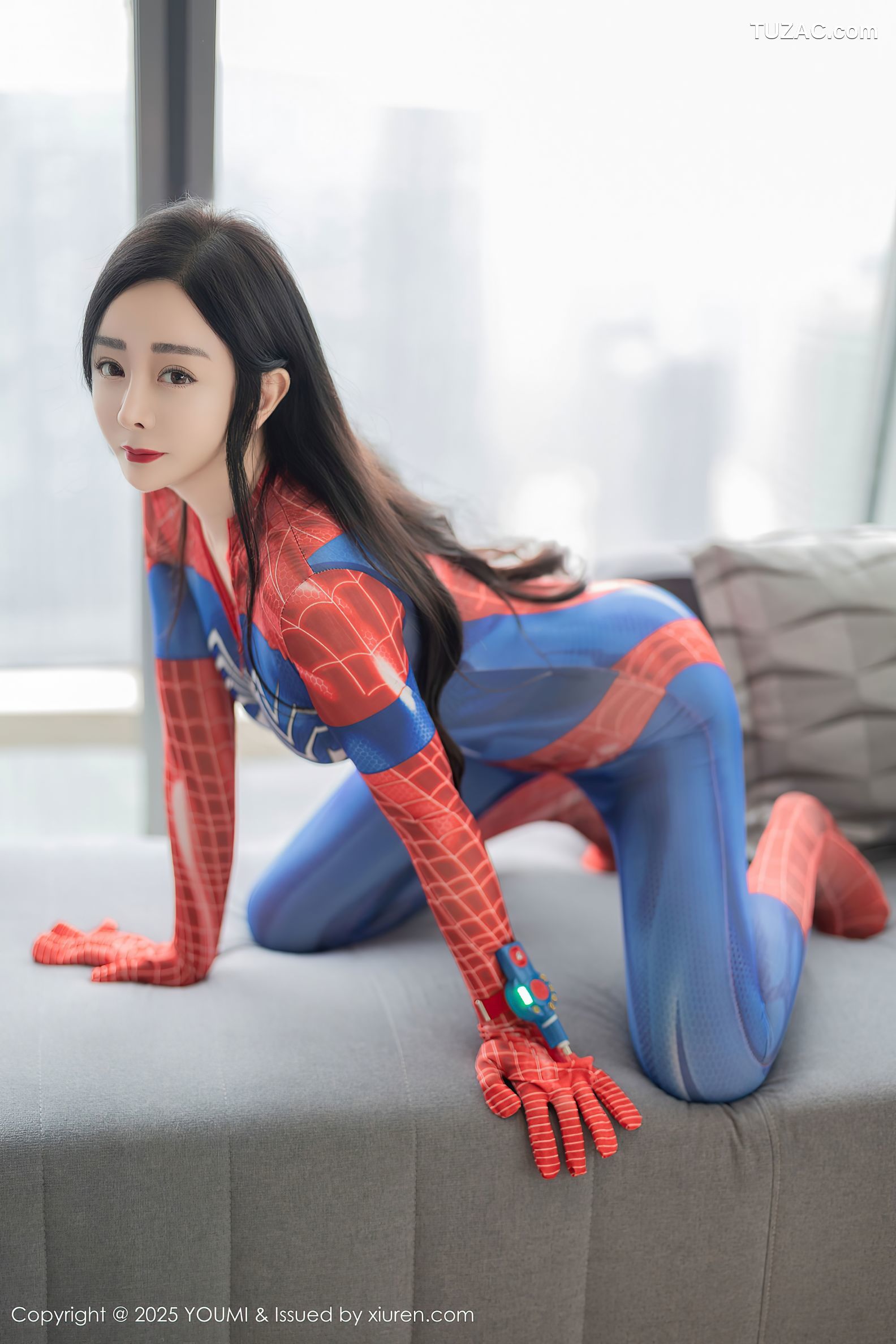 YouMi尤蜜荟-1138-允爾-蜘蛛侠Cos黑丝爆乳-2025.05.23
