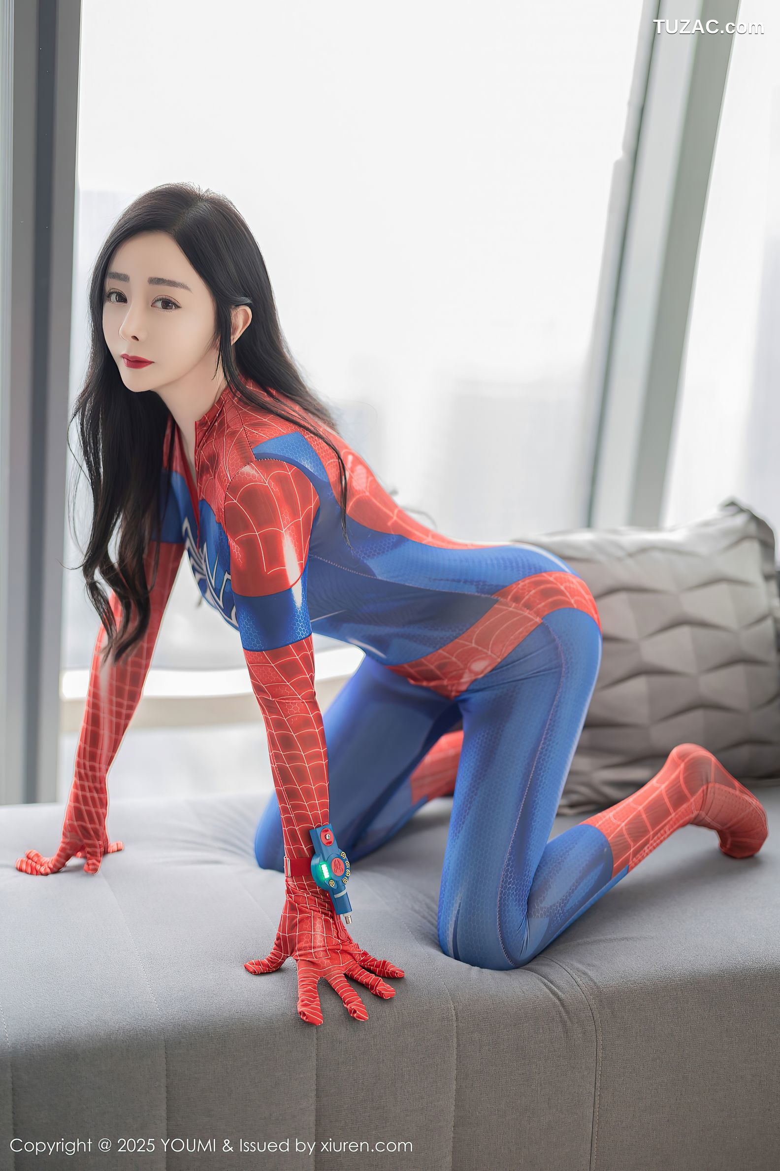 YouMi尤蜜荟-1138-允爾-蜘蛛侠Cos黑丝爆乳-2025.05.23