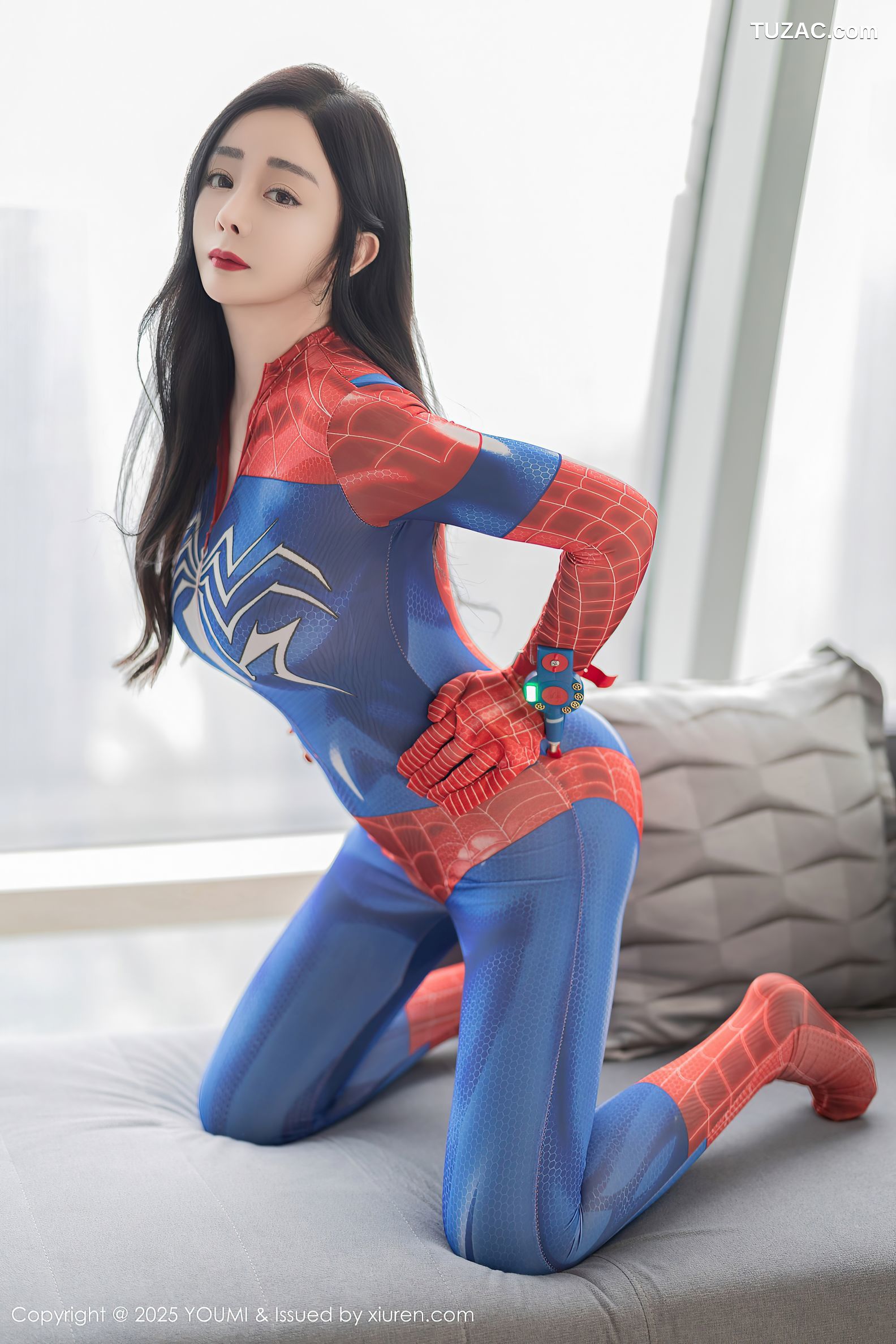 YouMi尤蜜荟-1138-允爾-蜘蛛侠Cos黑丝爆乳-2025.05.23