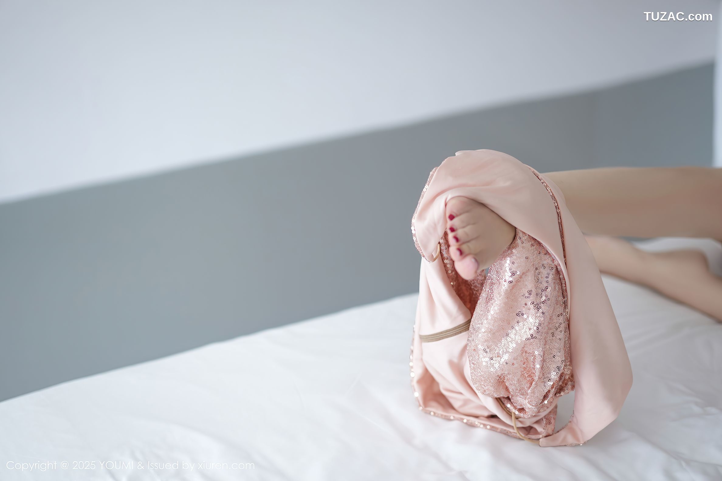 YouMi尤蜜荟-1153-心妍小公主-亮粉色连衣短裙爆乳-2025.07.30