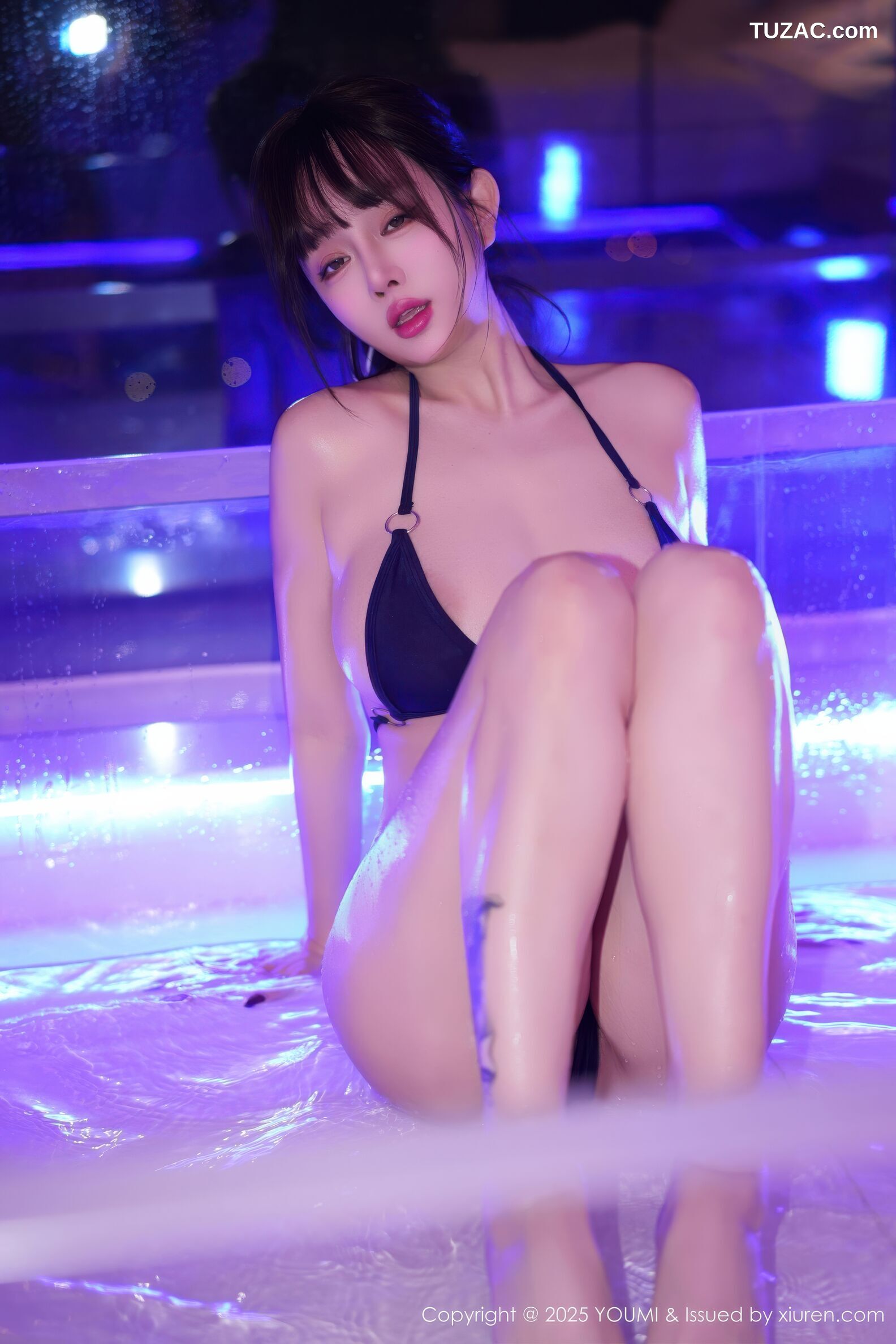 YouMi尤蜜荟-1181-王羽纯-灰色连衣裙黑色比基尼-2025.11.17