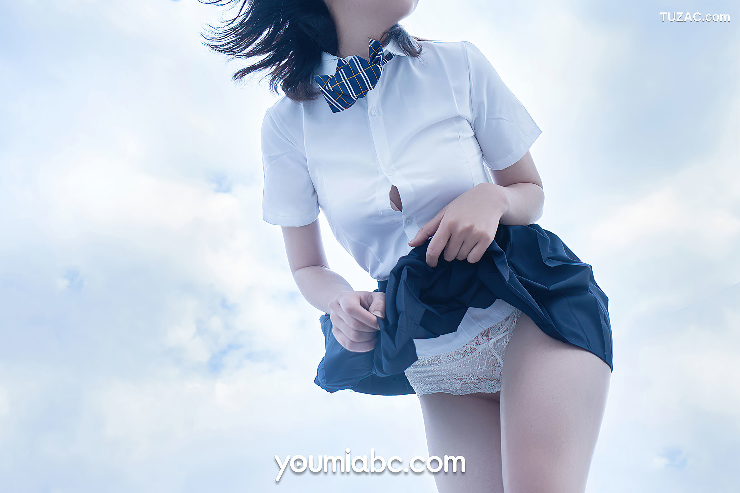 YouMi尤蜜-2021.01.31-糖積-女摄影-《蓝白物语》