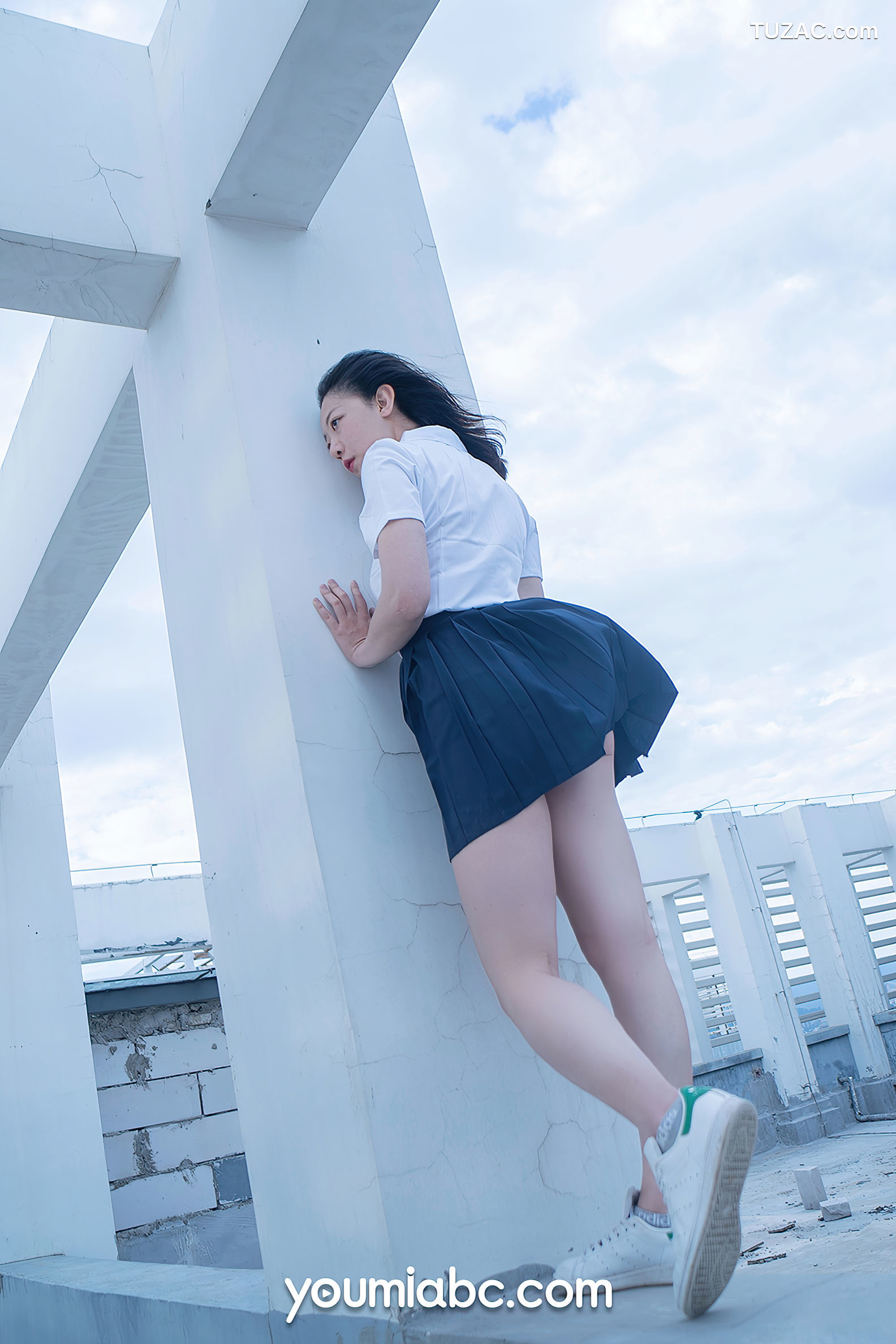 YouMi尤蜜-2021.01.31-糖積-女摄影-《蓝白物语》