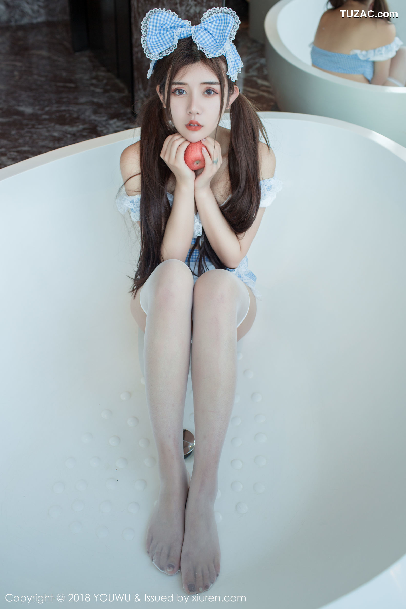 YouWu尤物馆-092-cris_卓娅祺-透视蕾丝-女仆