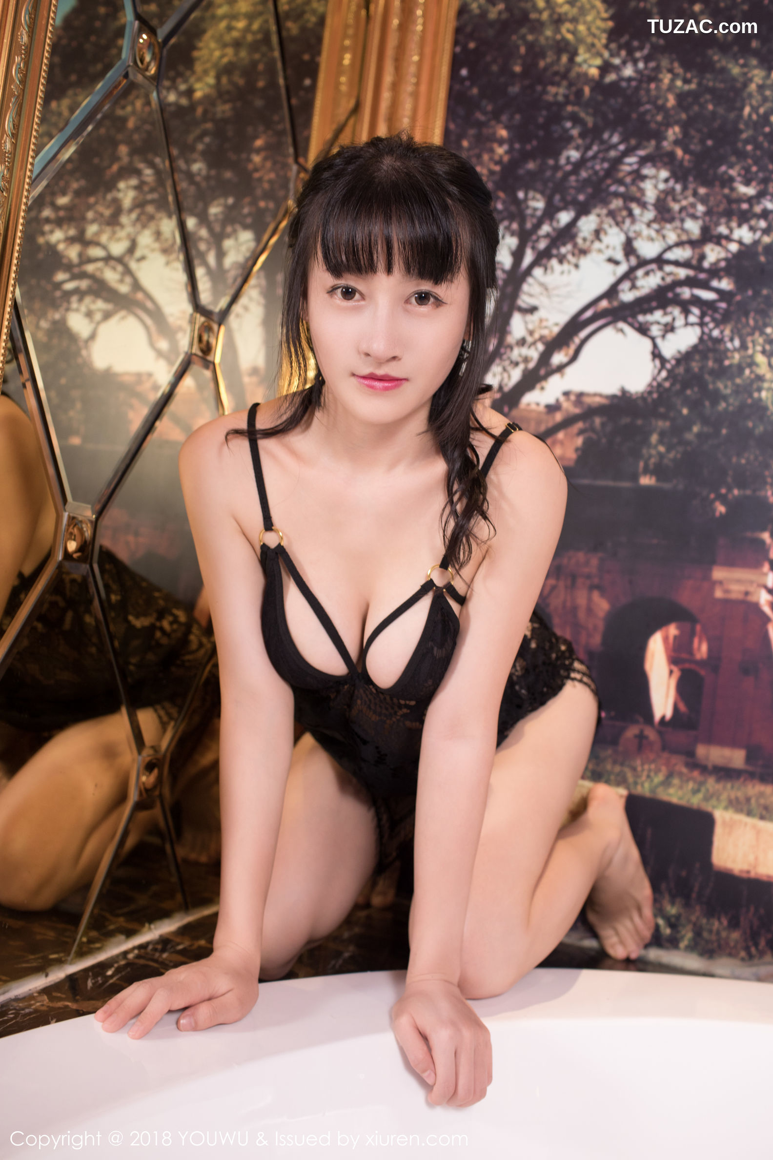 YouWu尤物馆-107-小探戈-性感浴室的诱惑