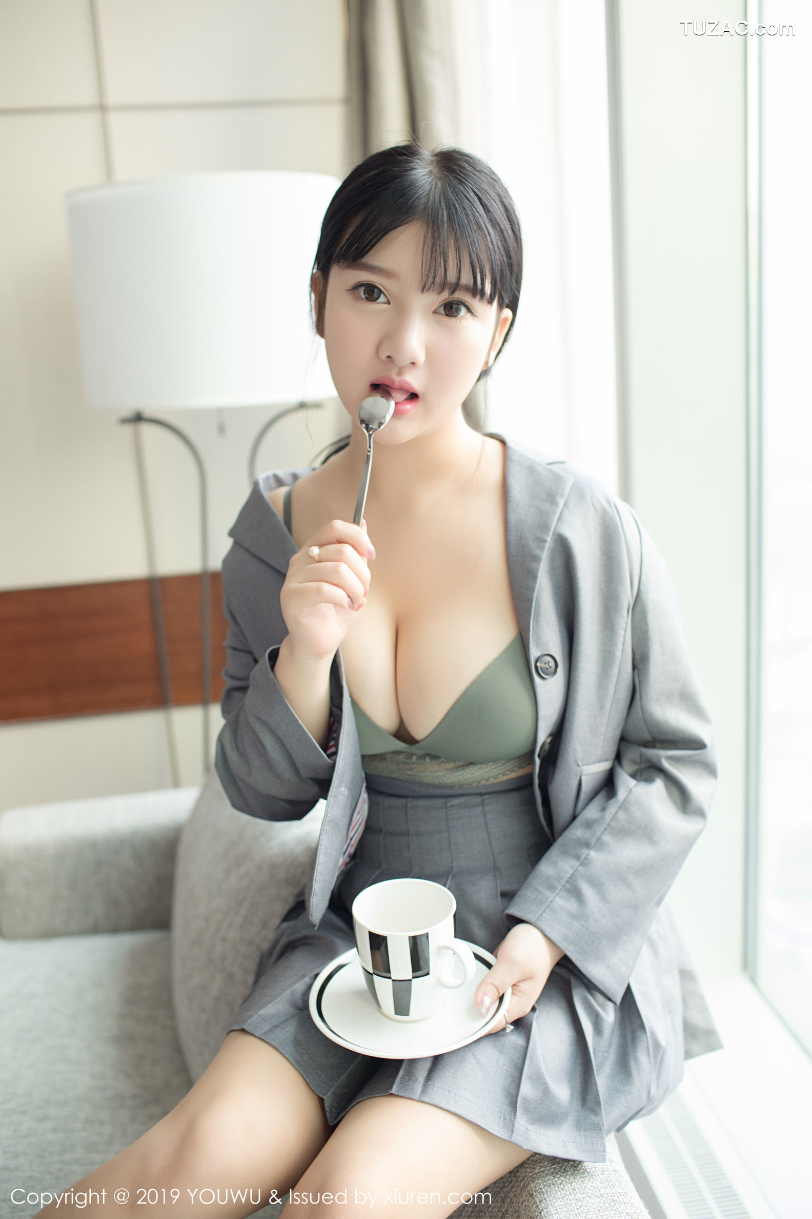 YouWu尤物馆-138-小尤奈-性感制服诱惑