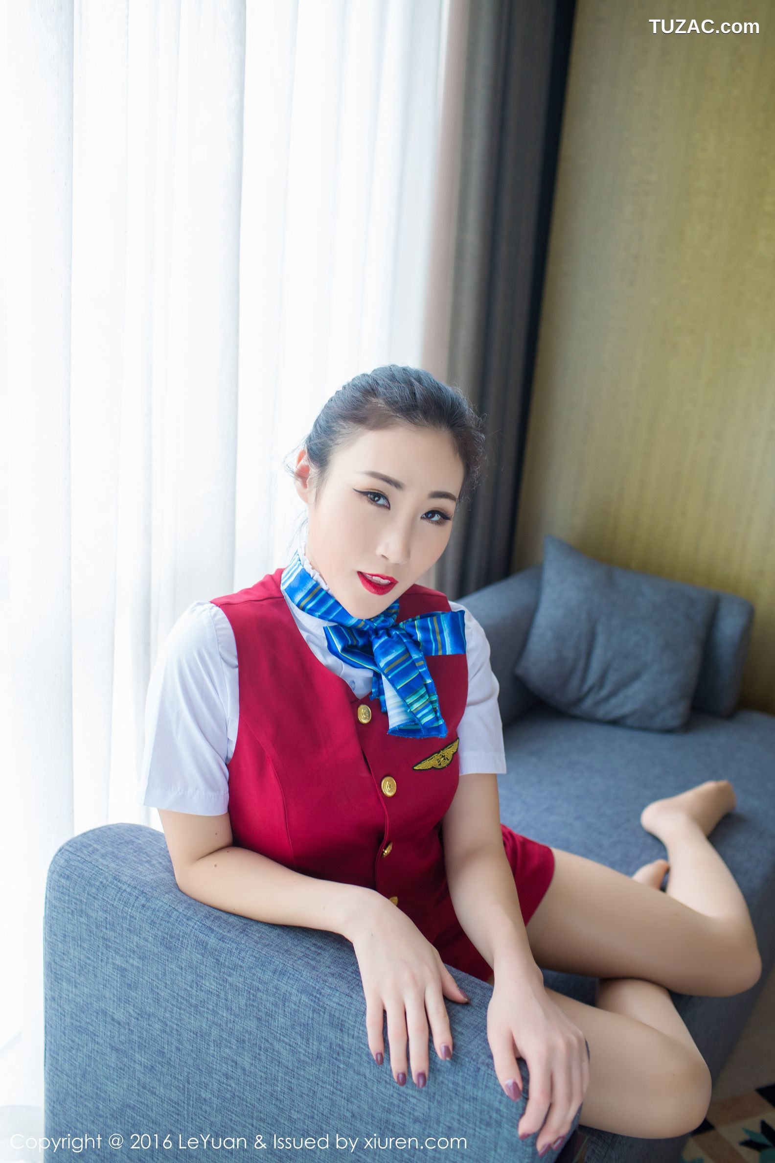 LeYuan星乐园-021-Wendy智秀-《空姐制服-诱惑丝袜》