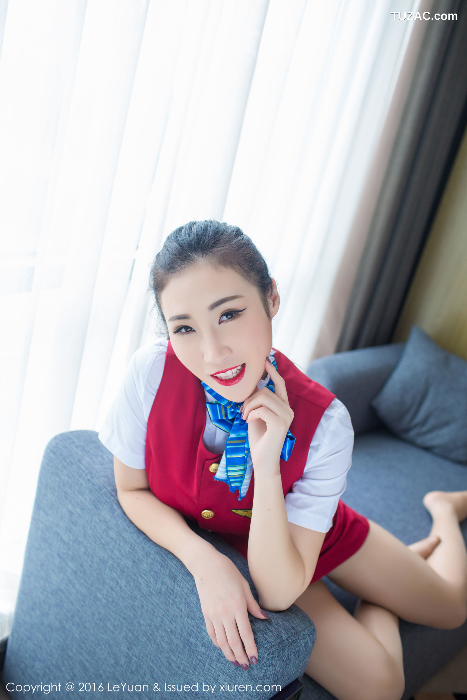 LeYuan星乐园-021-Wendy智秀-《空姐制服-诱惑丝袜》