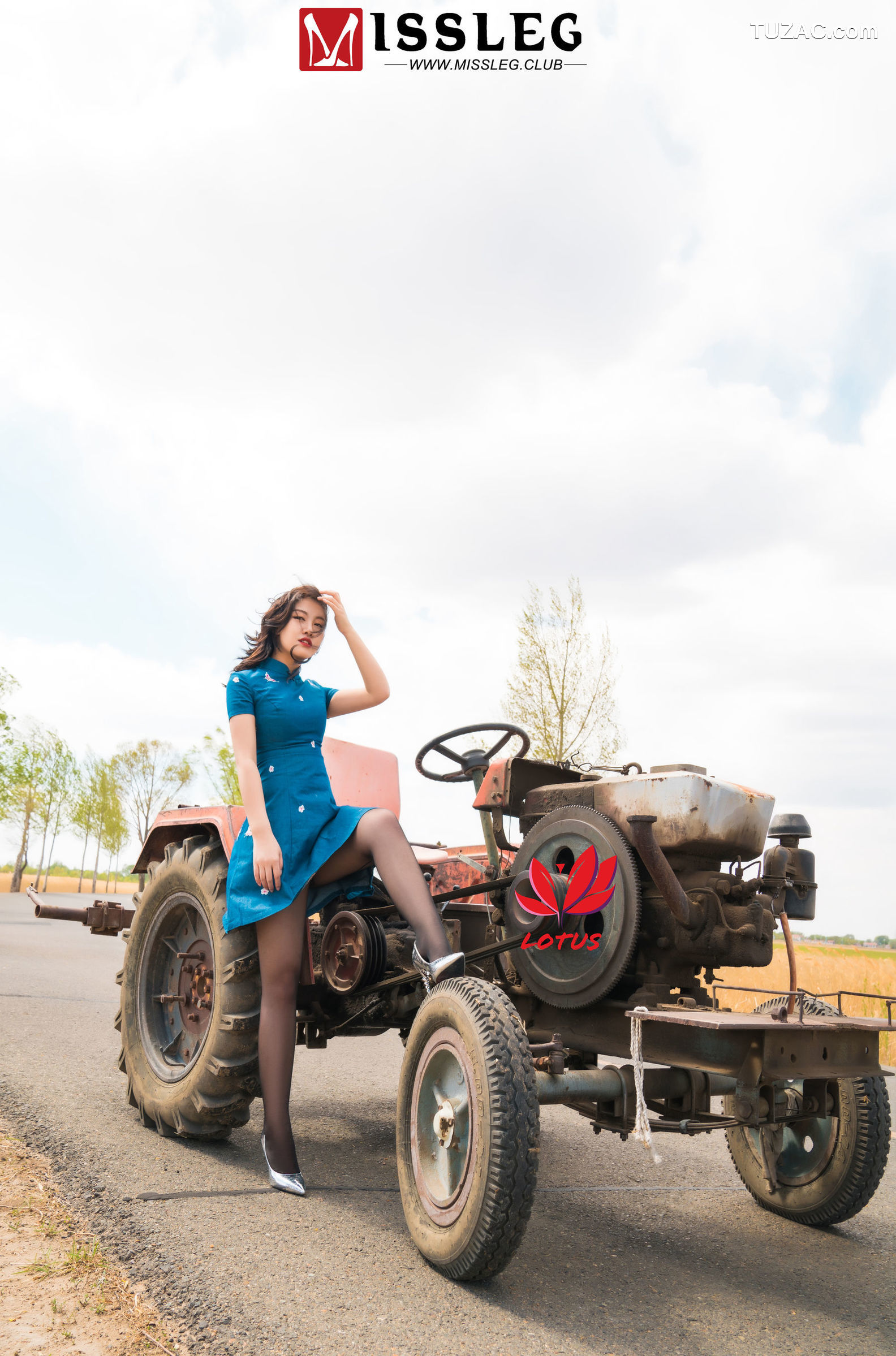 MissLeg蜜丝-M013-罗兰-《户外黑丝丽人》