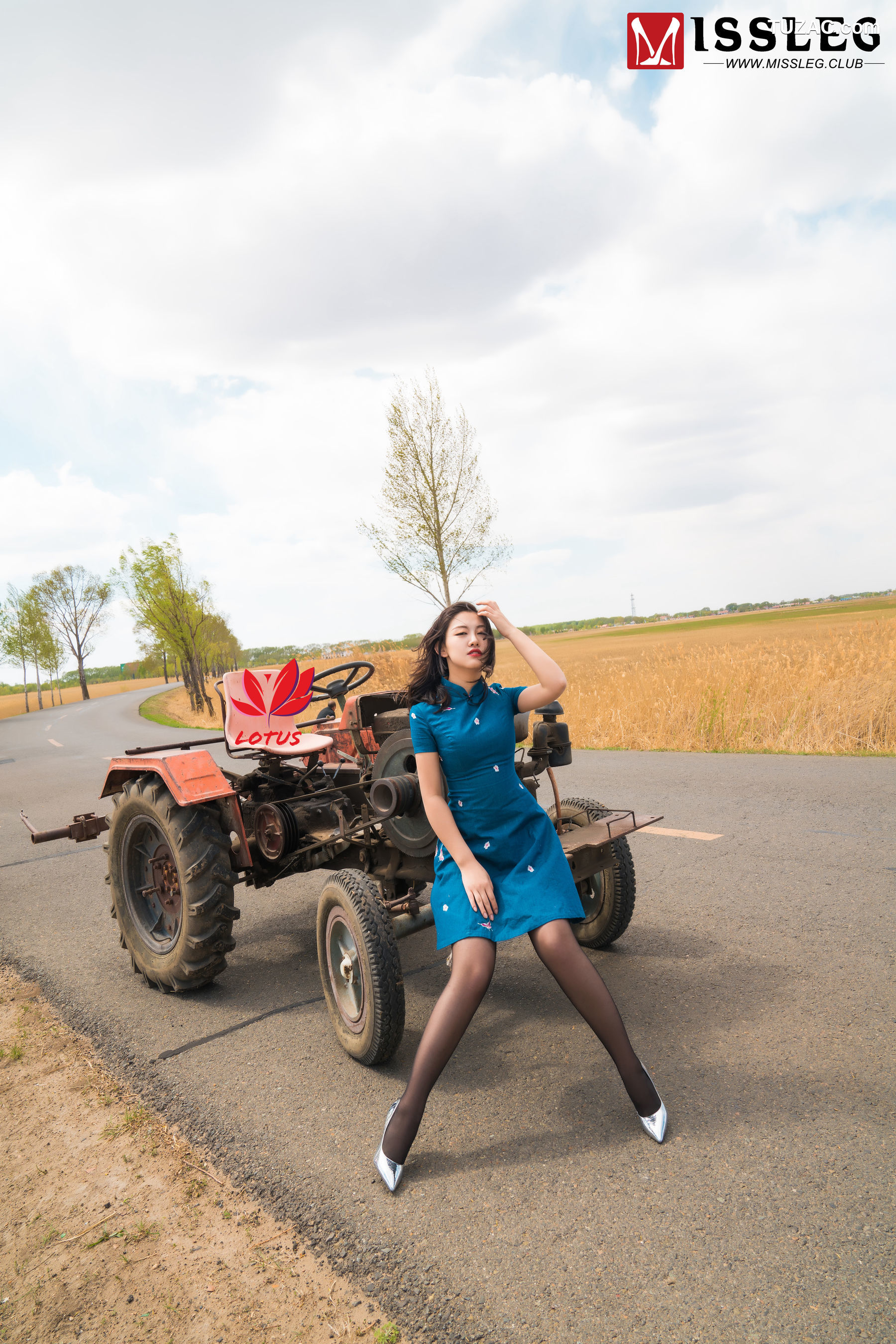 MissLeg蜜丝-M013-罗兰-《户外黑丝丽人》