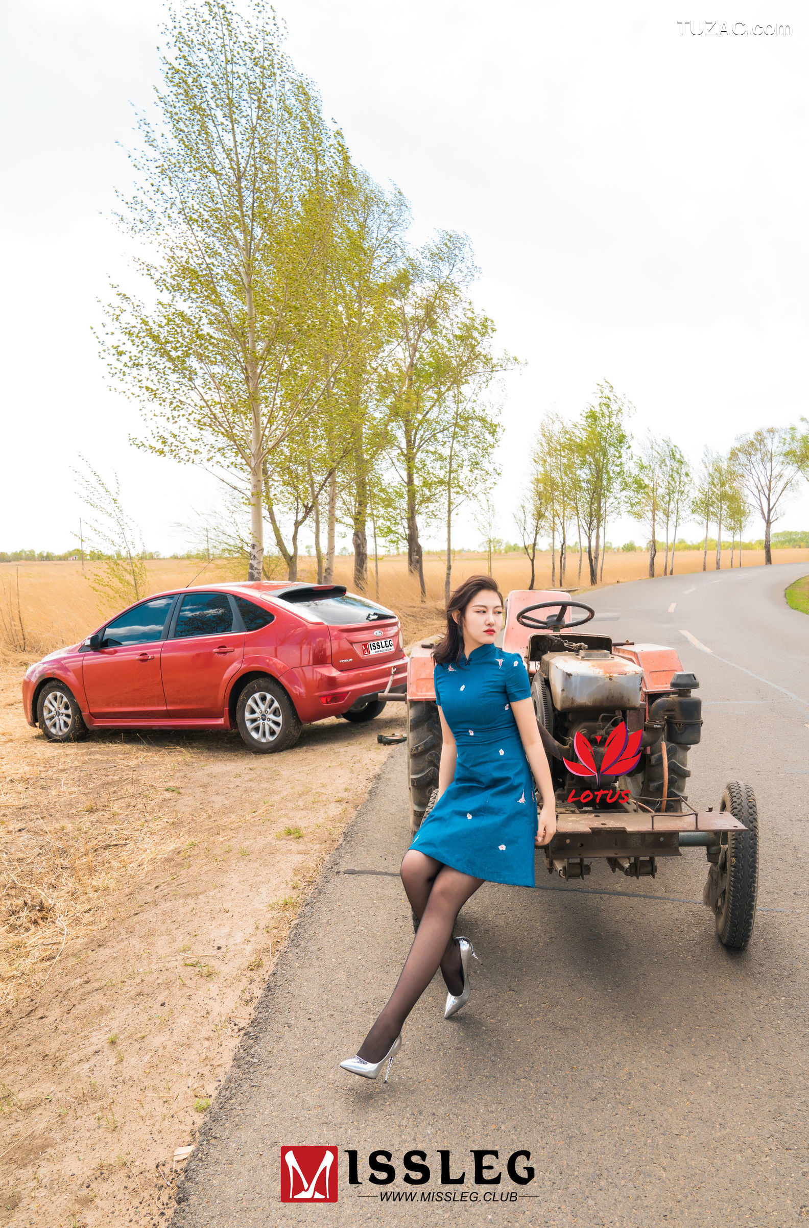 MissLeg蜜丝-M013-罗兰-《户外黑丝丽人》