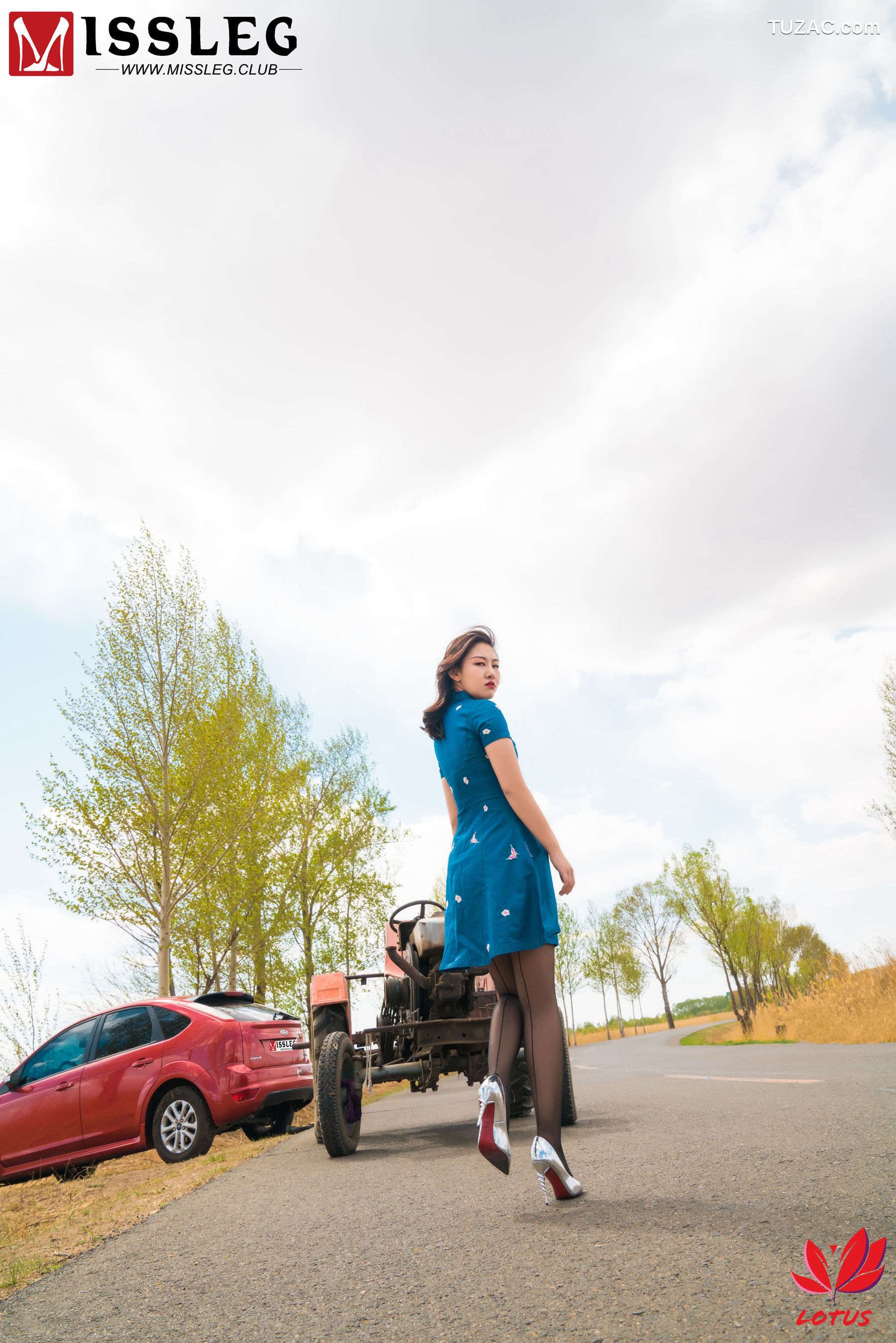 MissLeg蜜丝-M013-罗兰-《户外黑丝丽人》