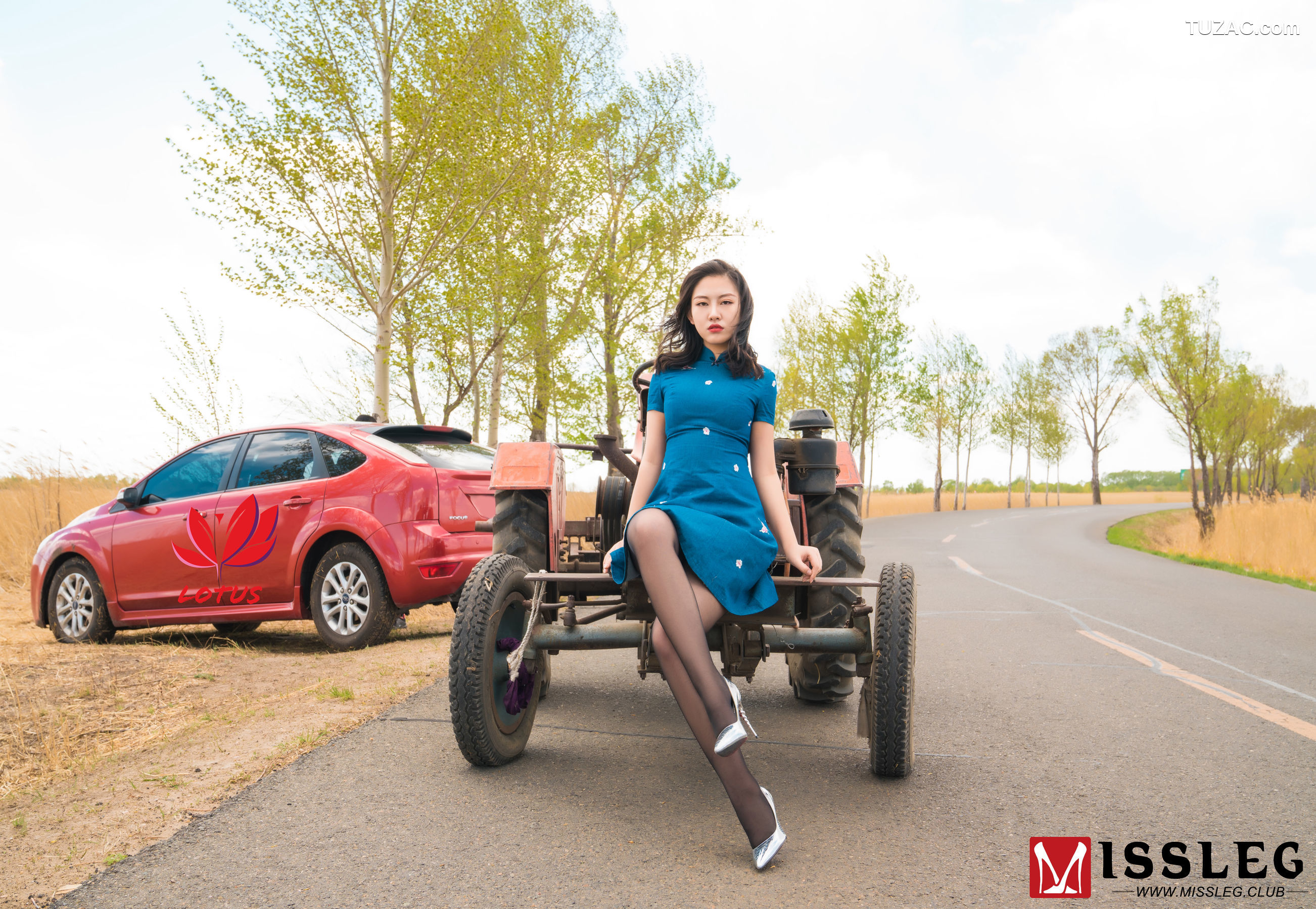 MissLeg蜜丝-M013-罗兰-《户外黑丝丽人》