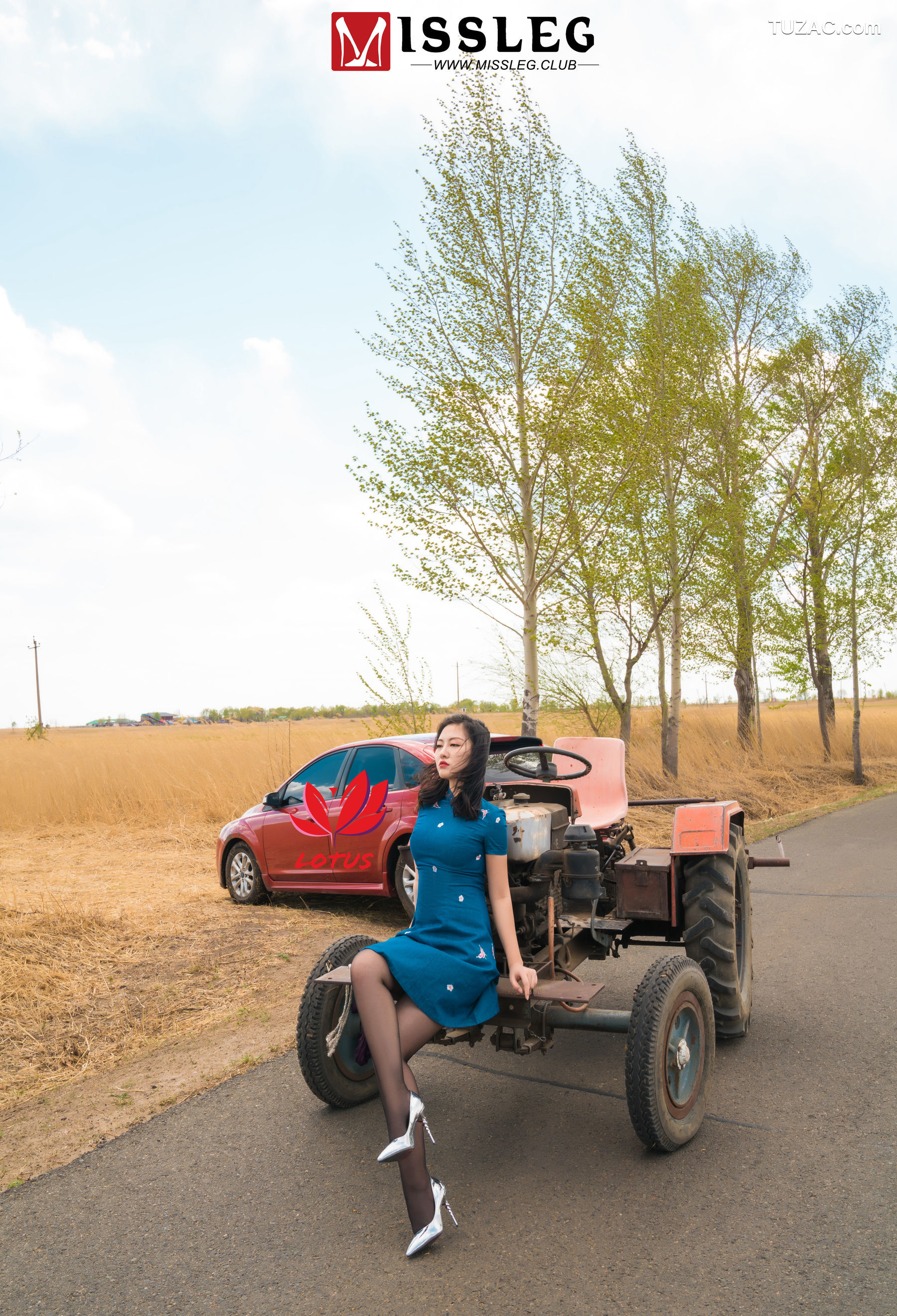 MissLeg蜜丝-M013-罗兰-《户外黑丝丽人》