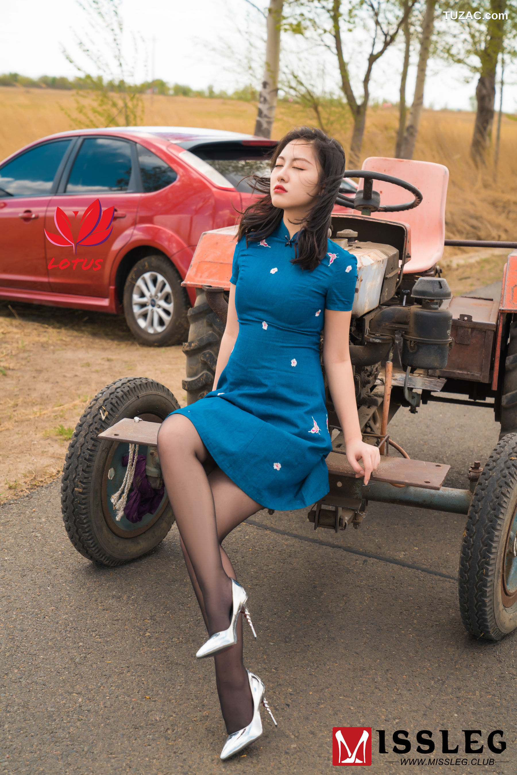 MissLeg蜜丝-M013-罗兰-《户外黑丝丽人》