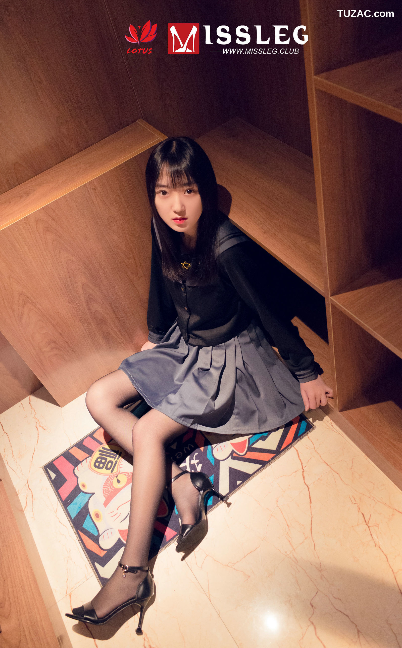 MissLeg蜜丝-M021-诺言-《黑丝Jk少女》