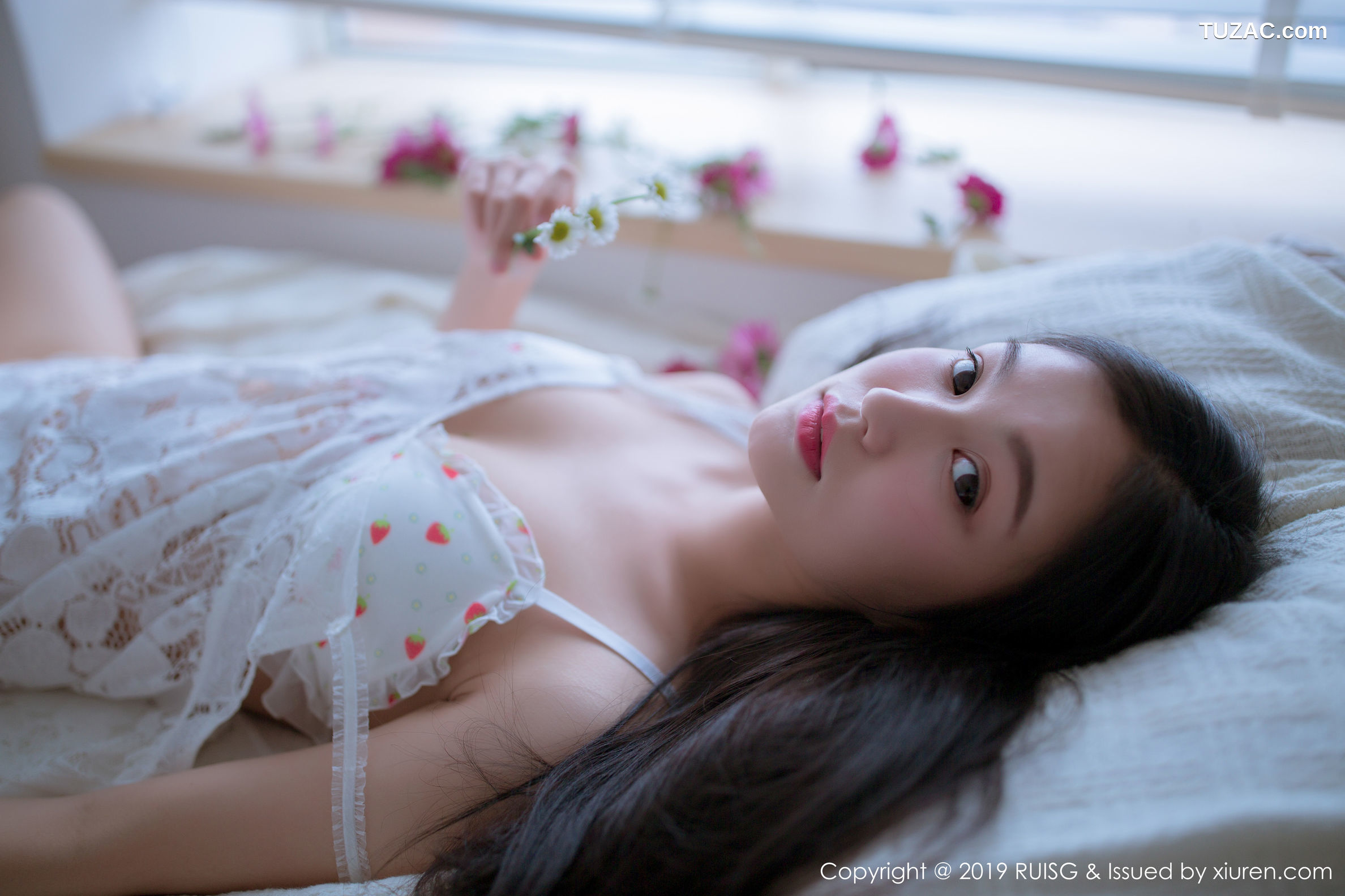 RuiSG瑞丝馆-068-深紫julie-私房内的清甜可人草帽女孩系列
