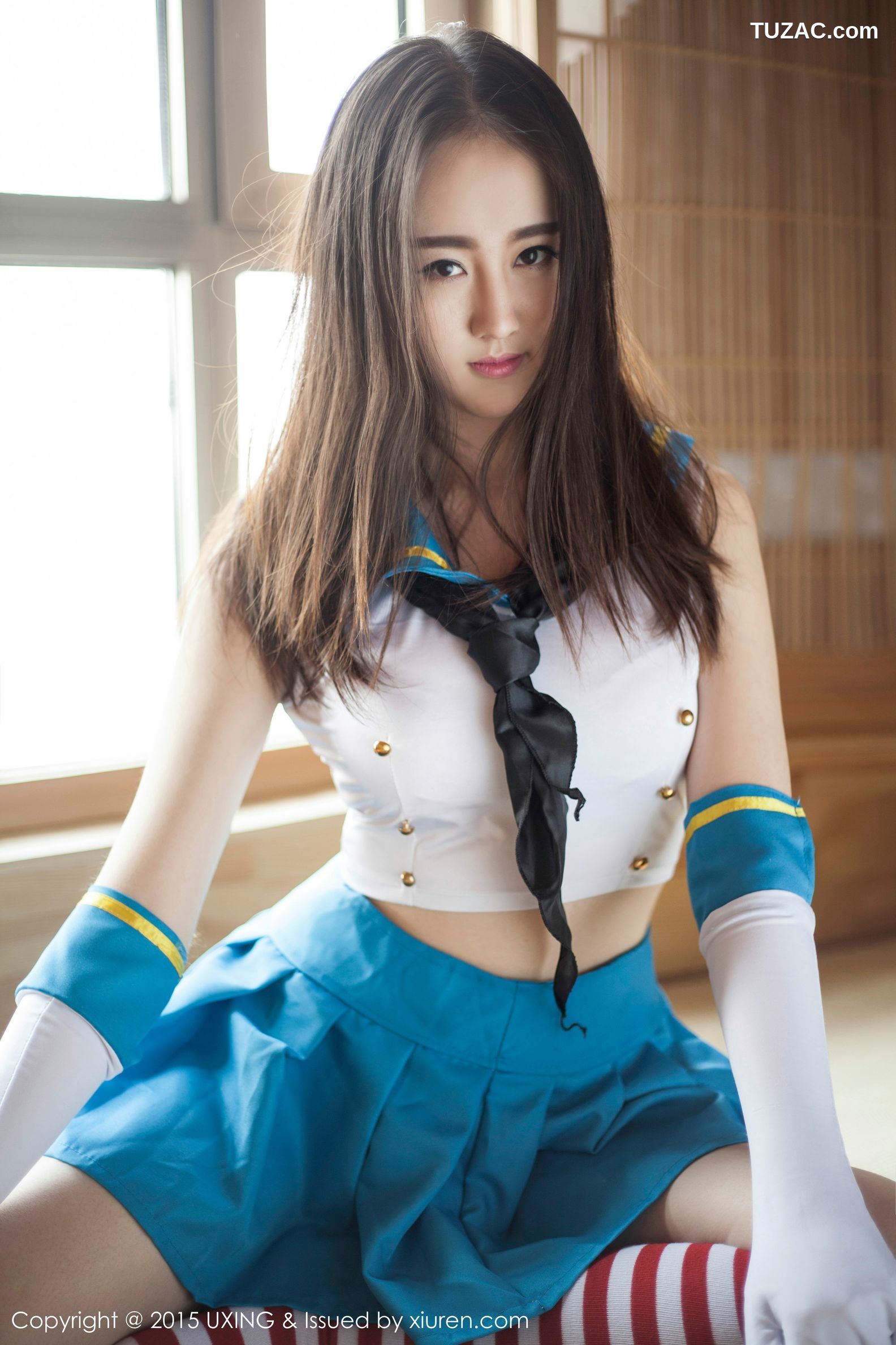 UXing优星馆-vol.005-romi王朝朝-美少女校服系列写真集