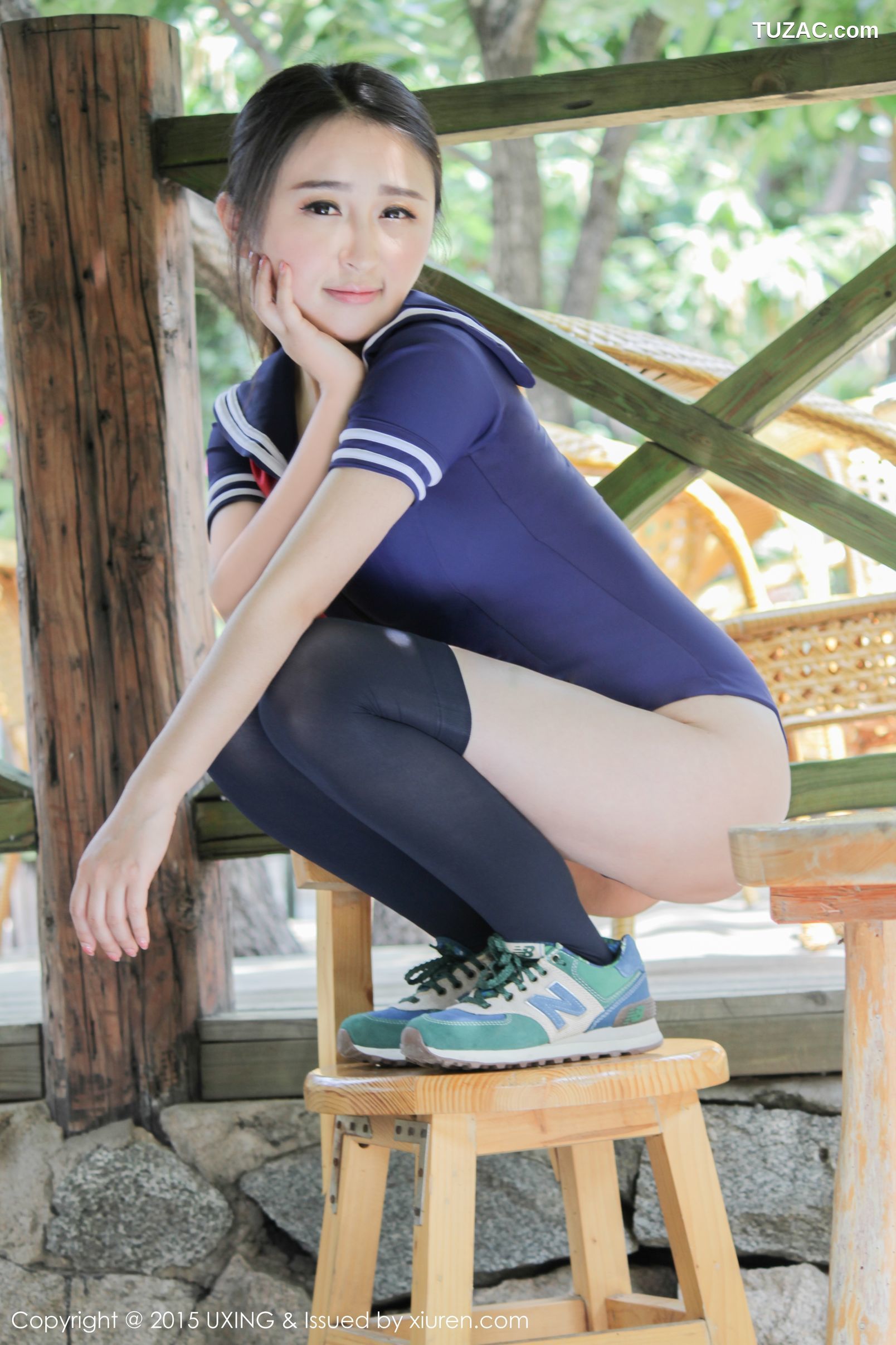 UXing优星馆-vol.017-煊煊sunny-水手服泳装少女