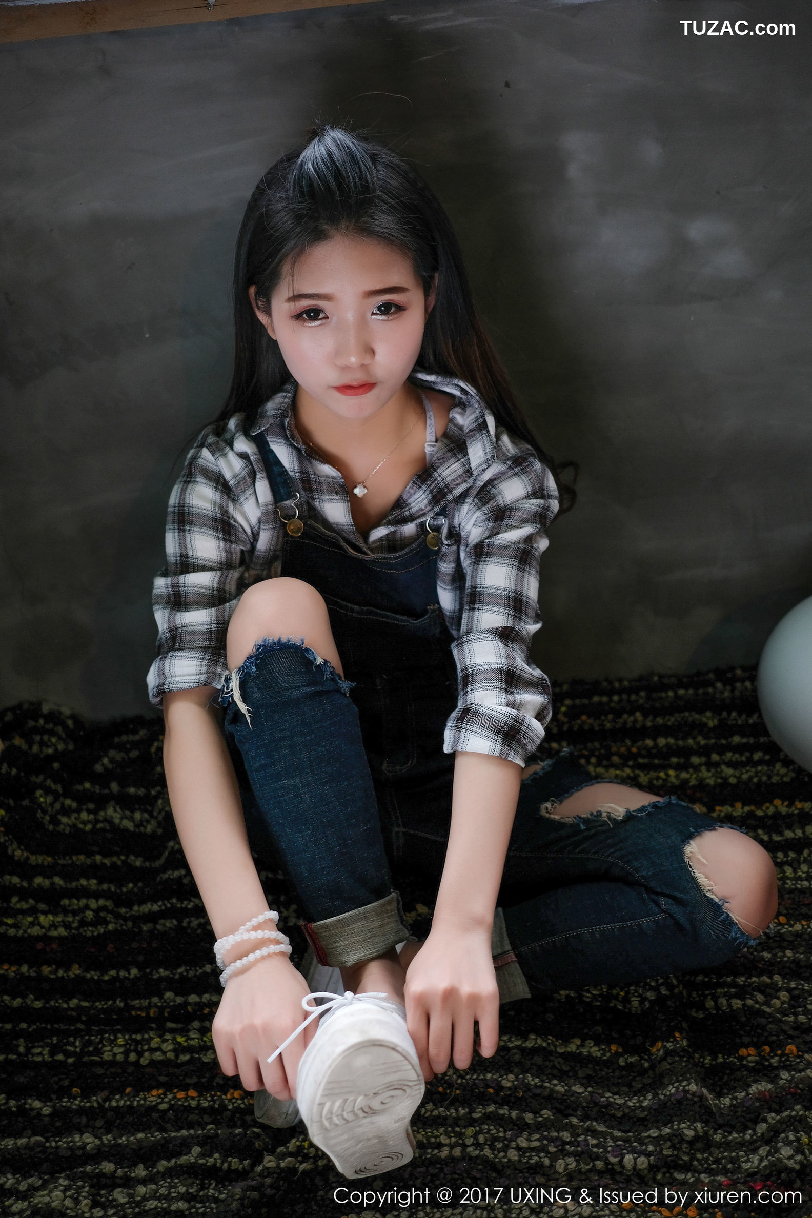 UXing优星馆-vol.044-可爱的小叶子-清纯甜美可人的萝莉