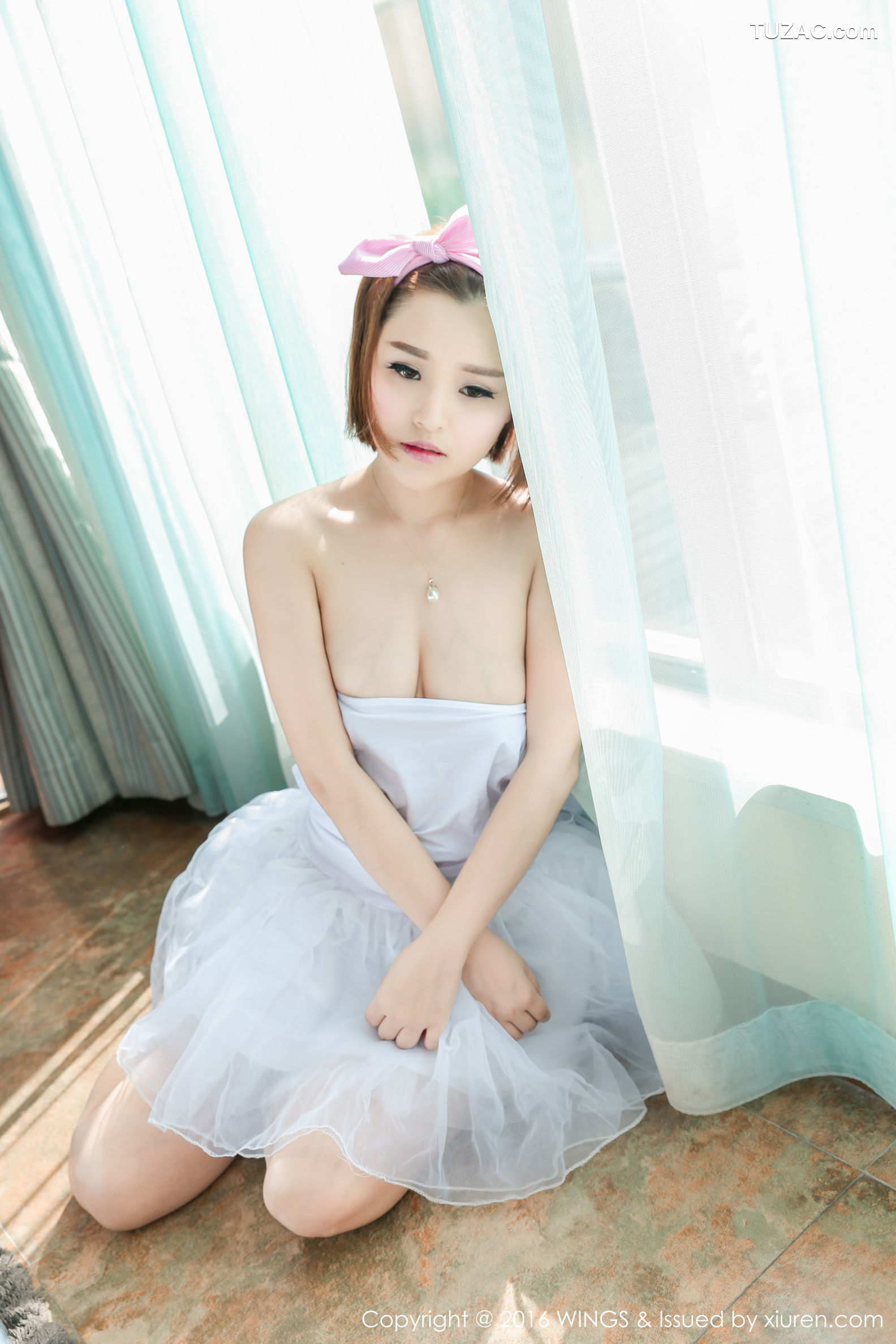 WingS影私荟-016-童颜巨乳吉雅子-《女仆装-短裙》