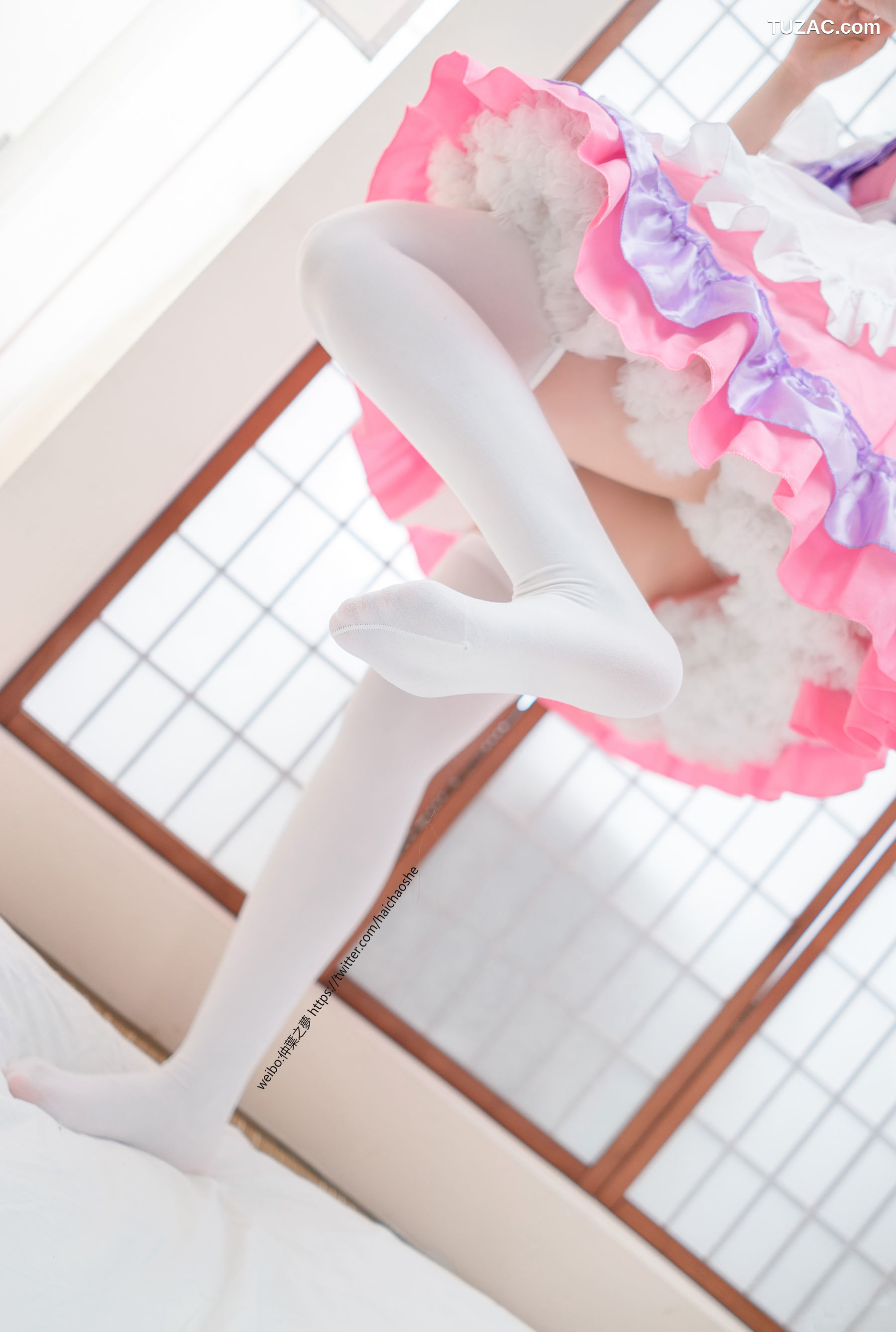 轻兰映画-Grand.011-《粉红女仆的白丝》