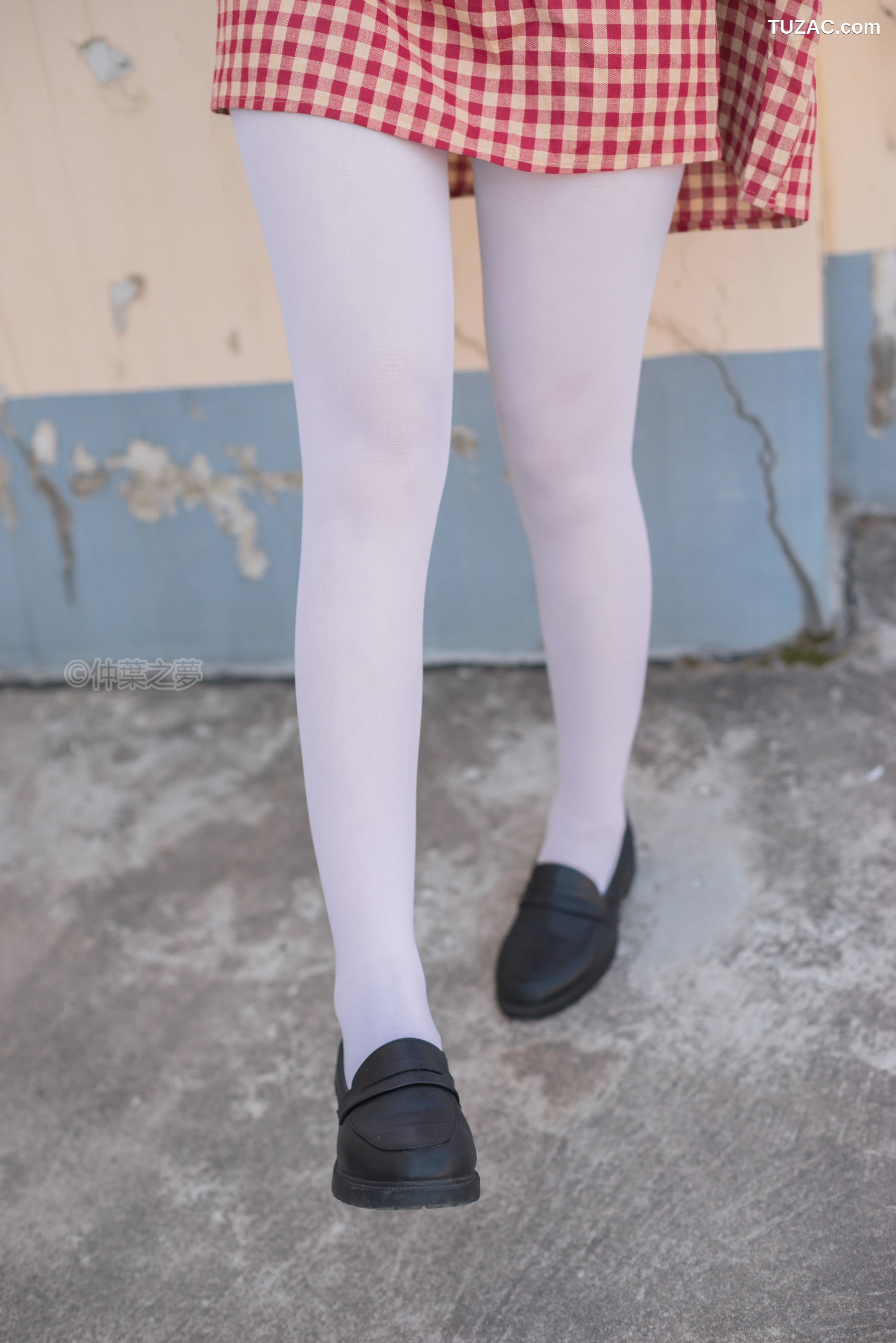 轻兰映画-SPL.009-《白丝格子连衣裙》